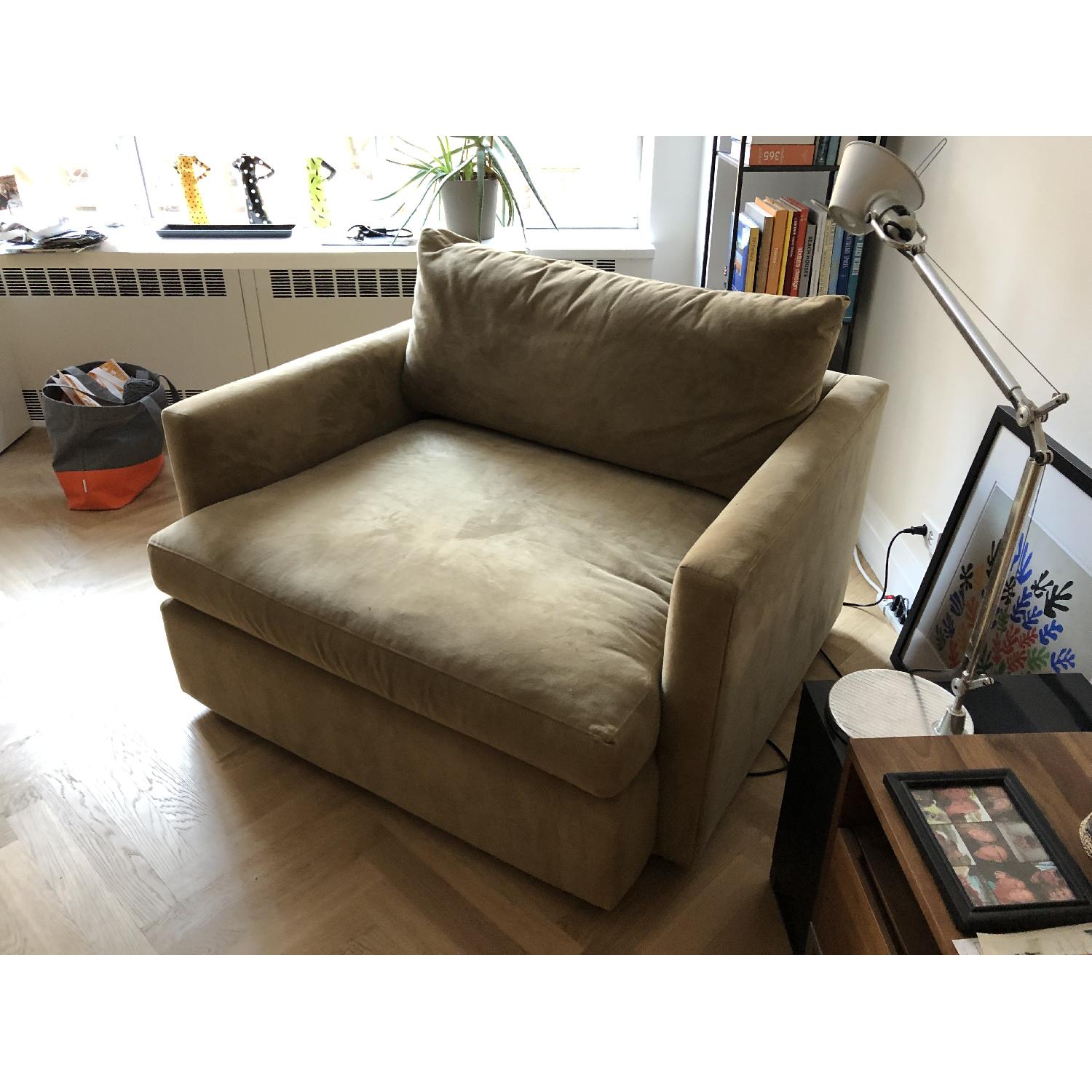 Crate & Barrel Lounge ll Sofa + Chair and a Half - image-5