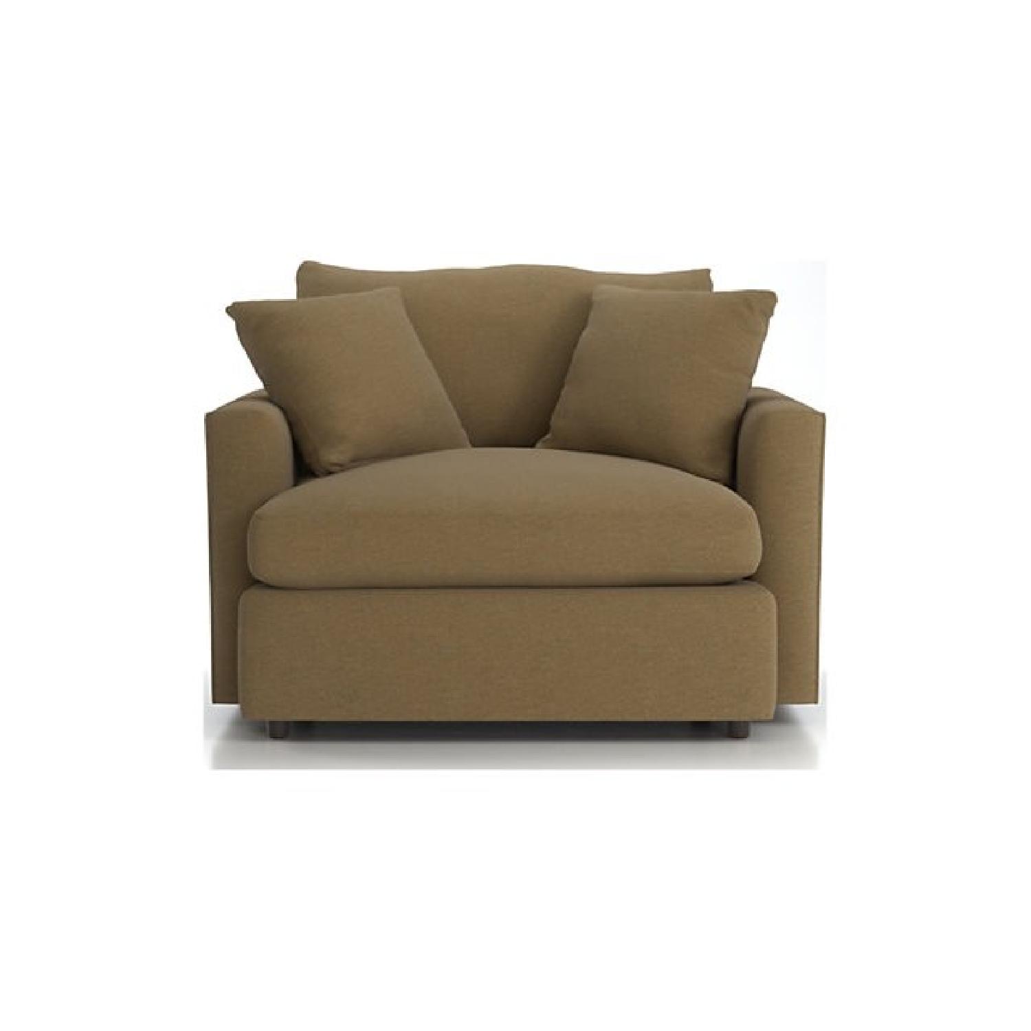 Crate & Barrel Lounge ll Sofa + Chair and a Half - image-9