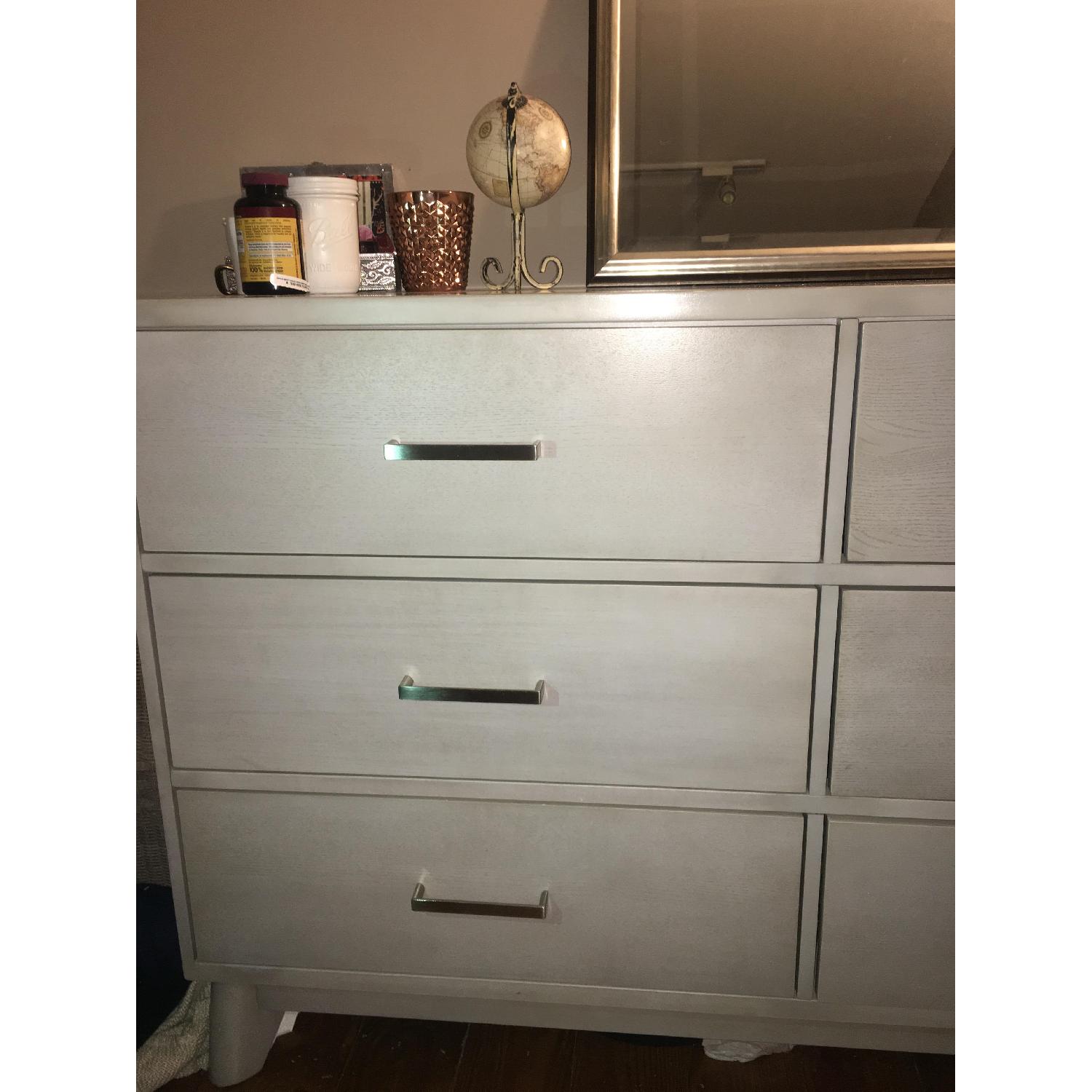 Munire Kingsley Wyndham 6 Drawer Dresser in Light Grey - image-3