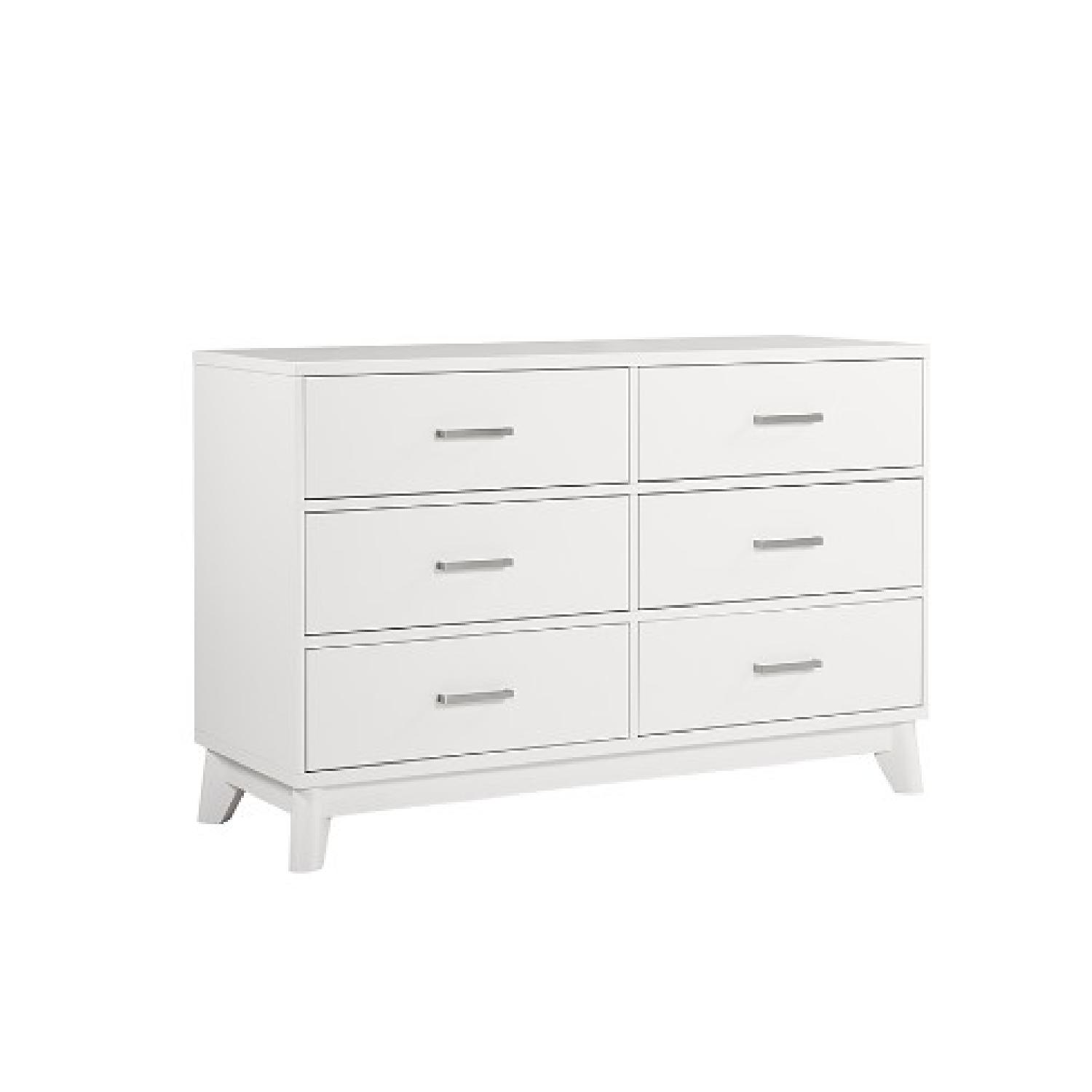 Munire Kingsley Wyndham 6 Drawer Dresser in Light Grey - image-0