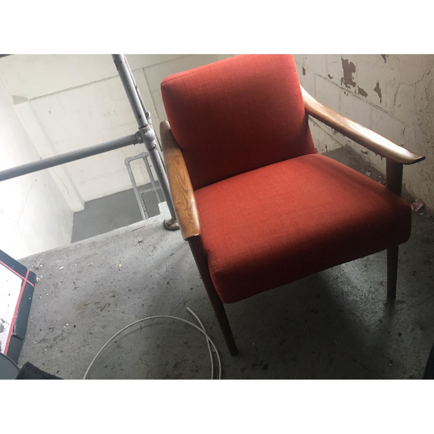 West Elm Mid-Century Upholstered Chair - image-3