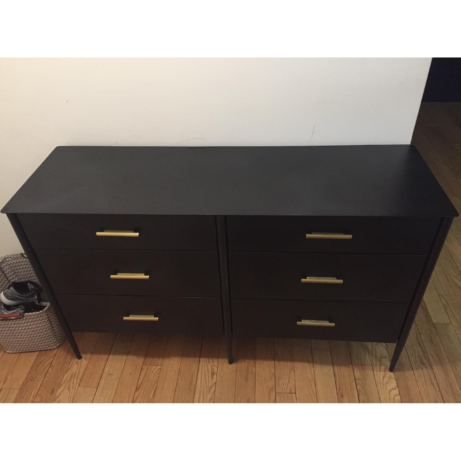 West Elm Metalwork 6-Drawer Dresser - image-1