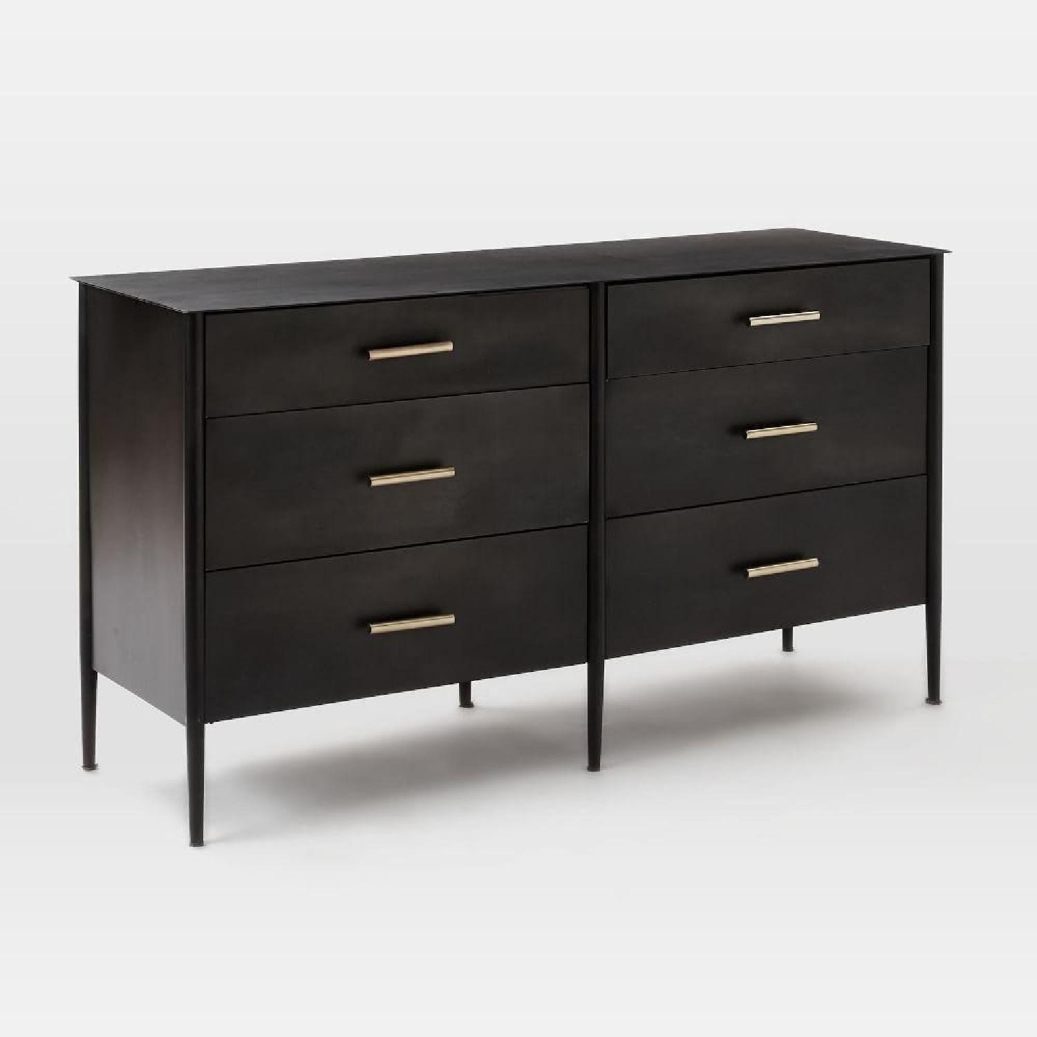 West Elm Metalwork 6-Drawer Dresser - image-5
