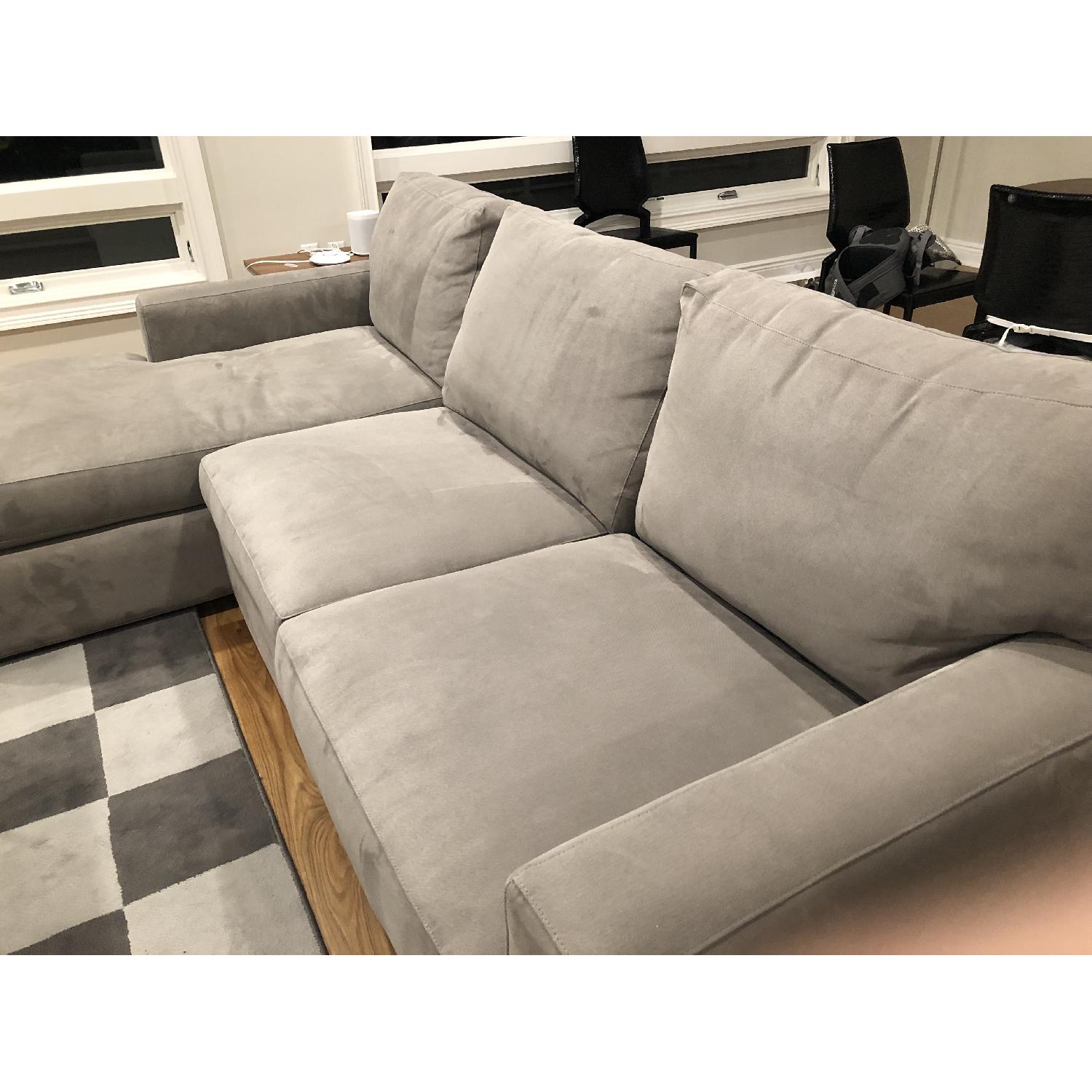 Crate Barrel Axis Ii Sectional Sofa Aptdeco