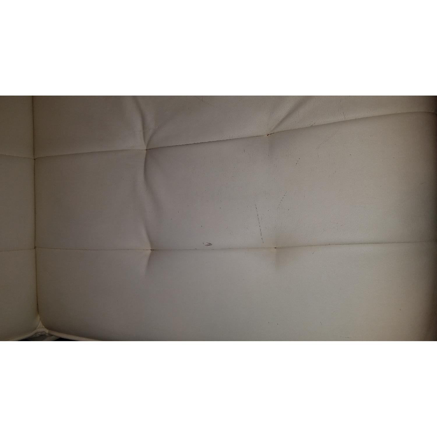 DHP Emily Faux Leather Convertible Futon - image-4