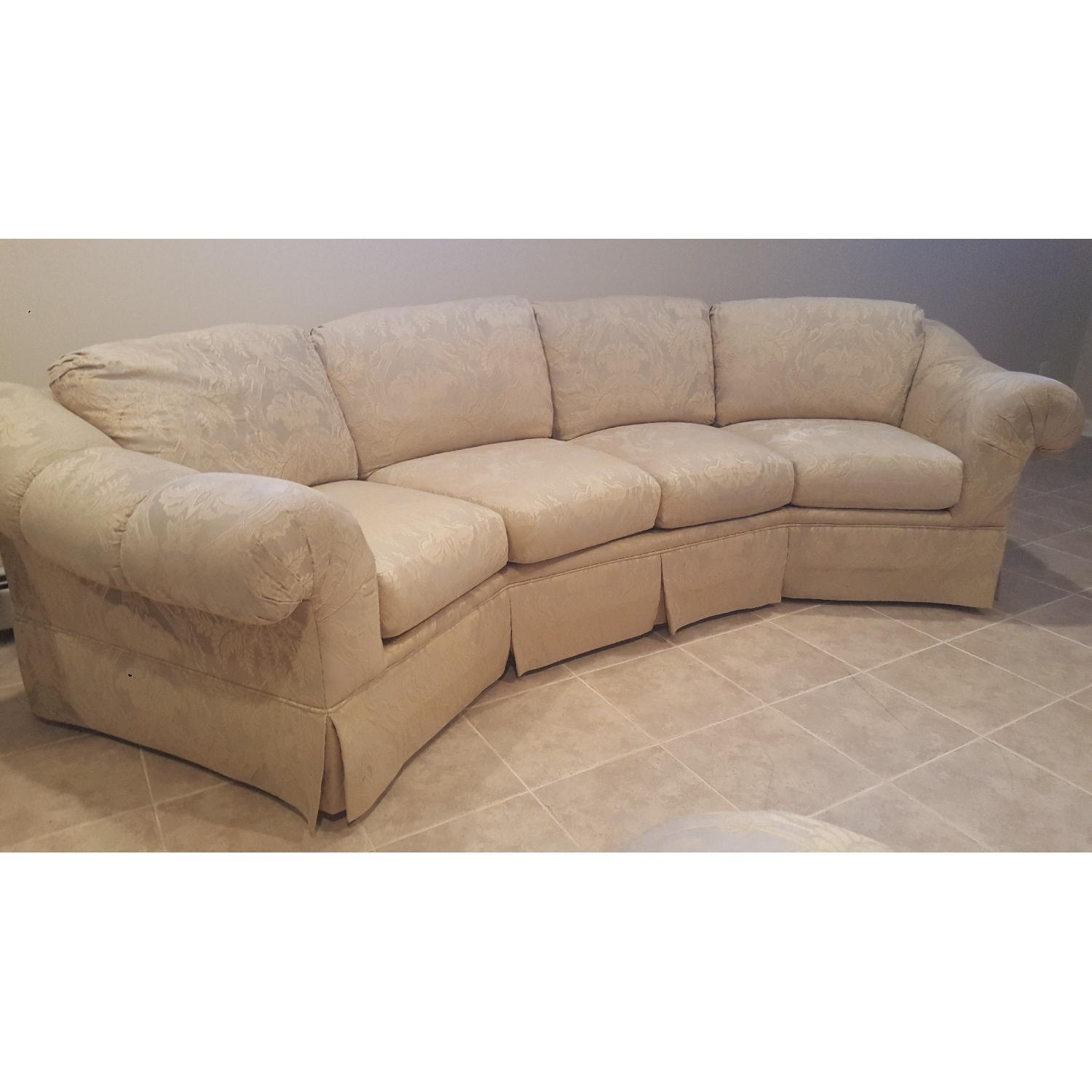 Thomasville Slipcovered 4 Seater Sofa - image-4