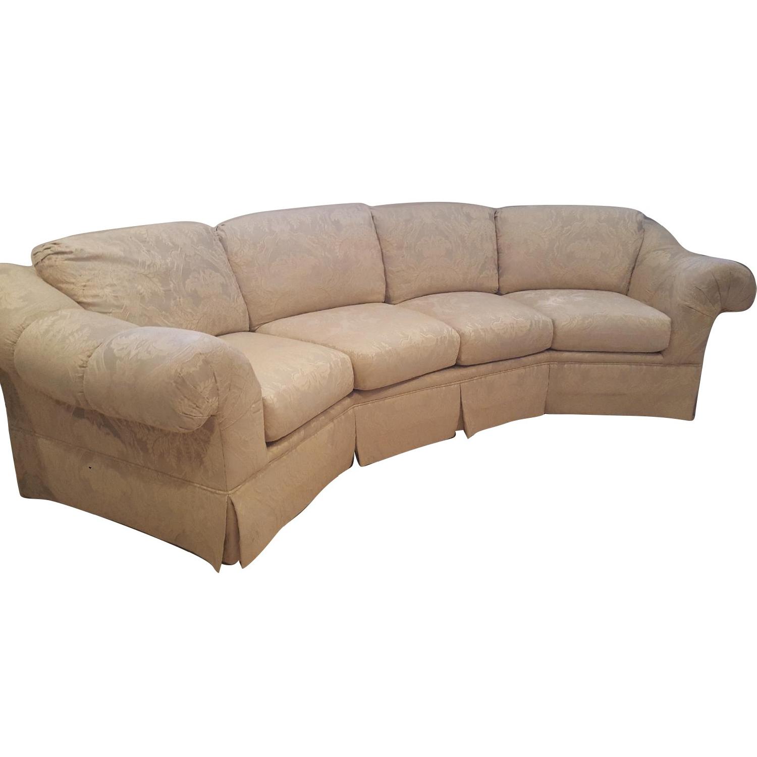 Thomasville Slipcovered 4 Seater Sofa - image-0
