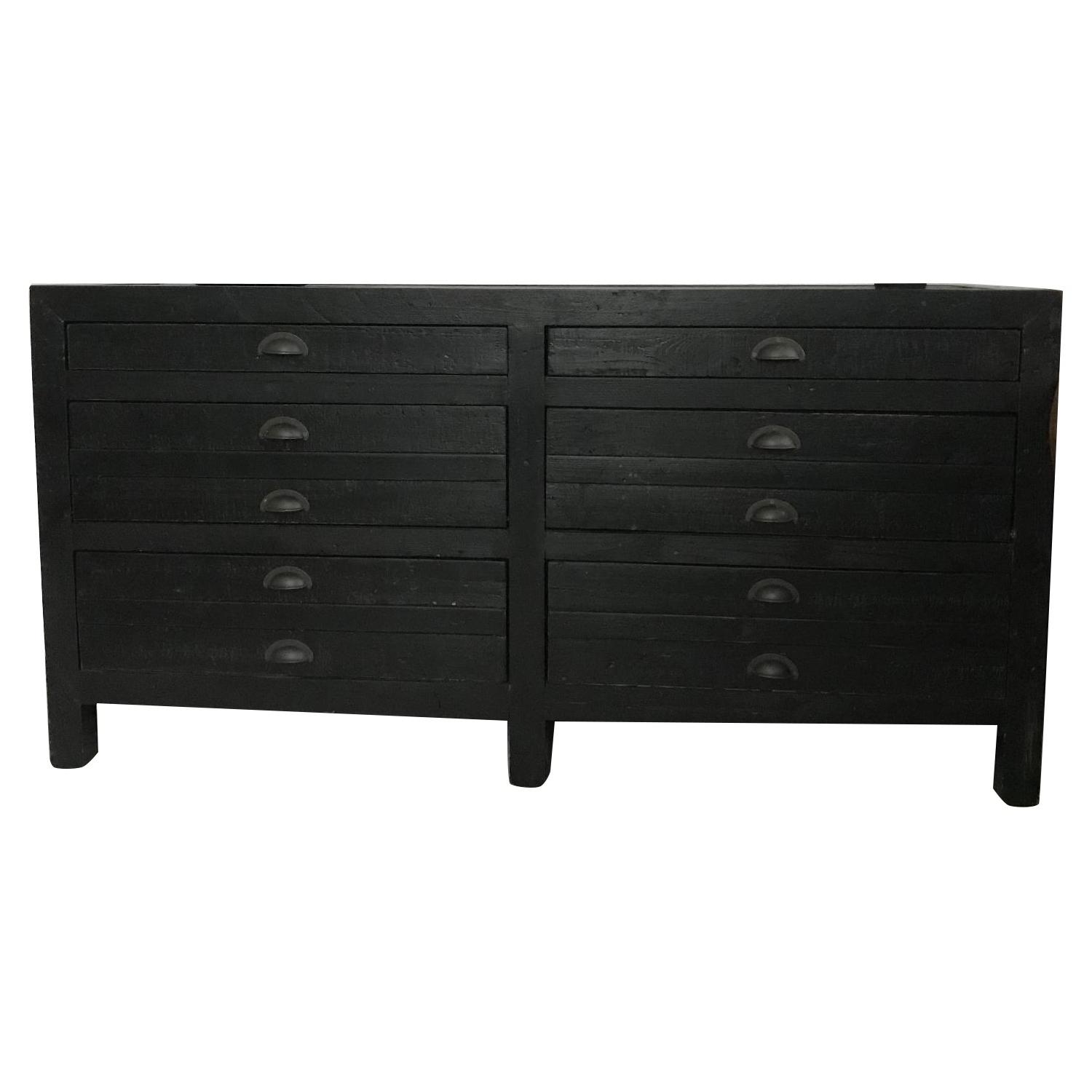 Restoration Hardware Printmaker's Media Console - image-4