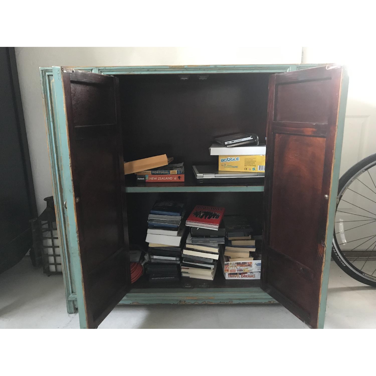 Boston Interiors Teal Storage Unit/Sideboard - image-4