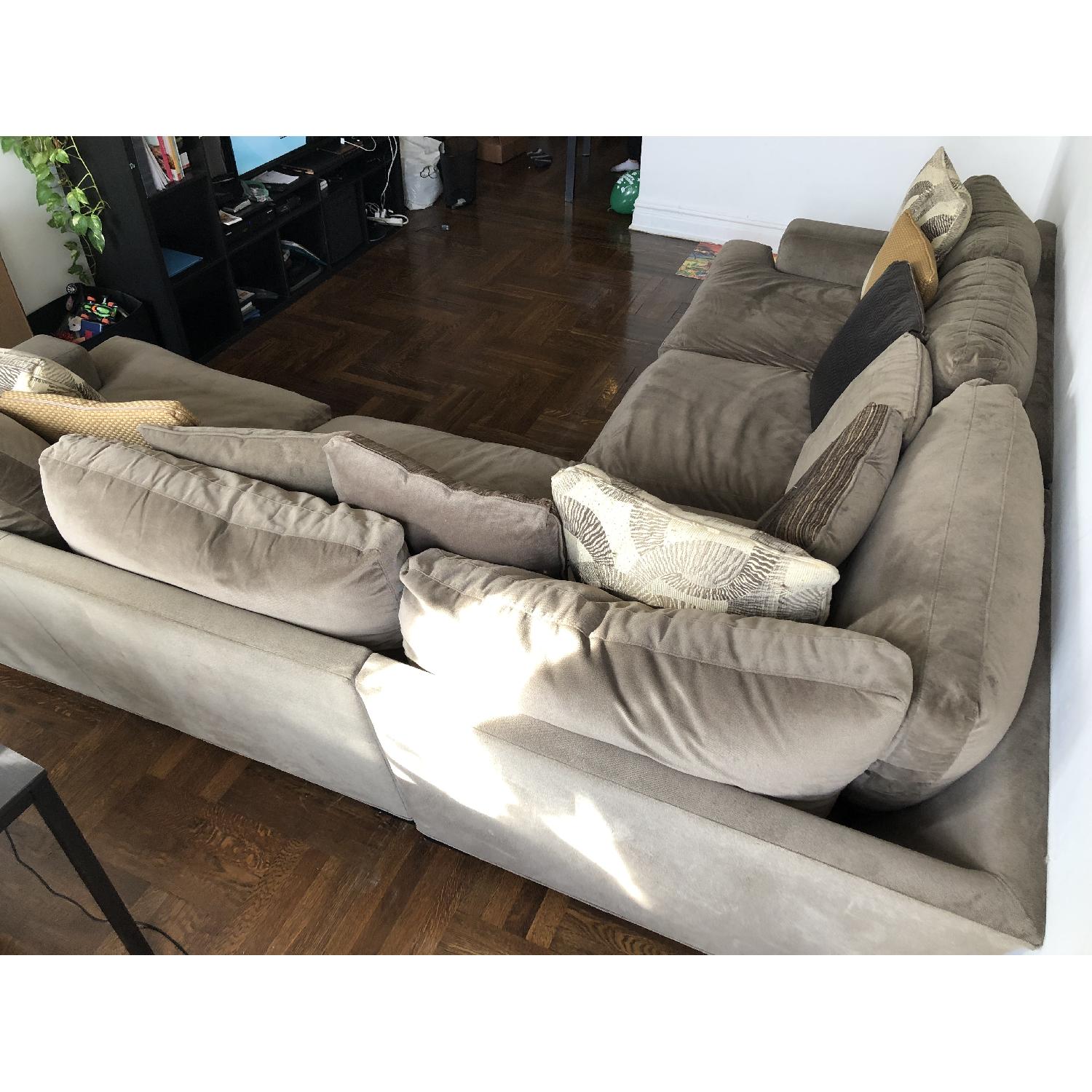 Raymour & Flanigan Cindy Crawford 3-Piece Sectional Sofa - image-2