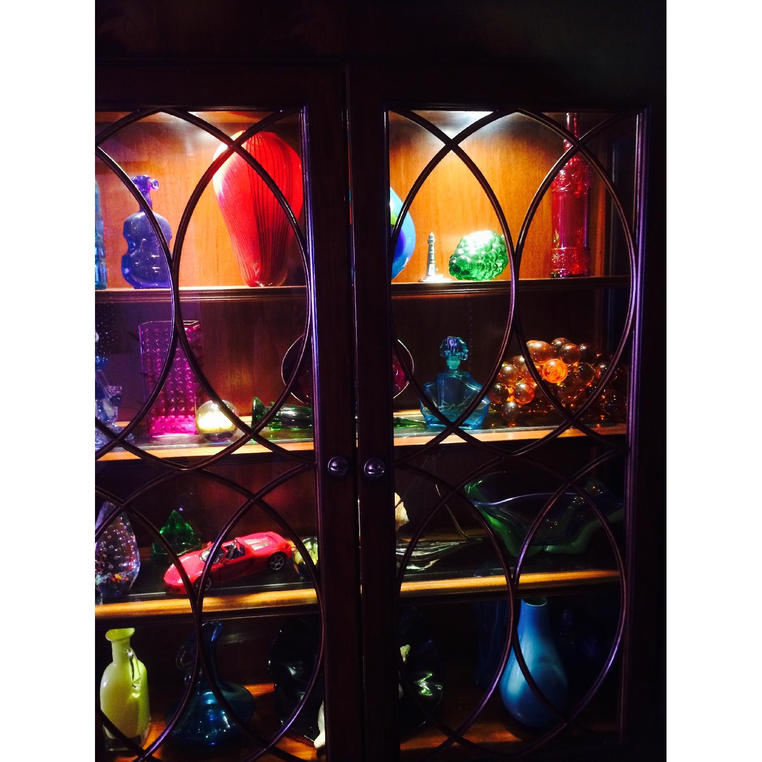 Ethan Allen Roth China Cabinet - image-3