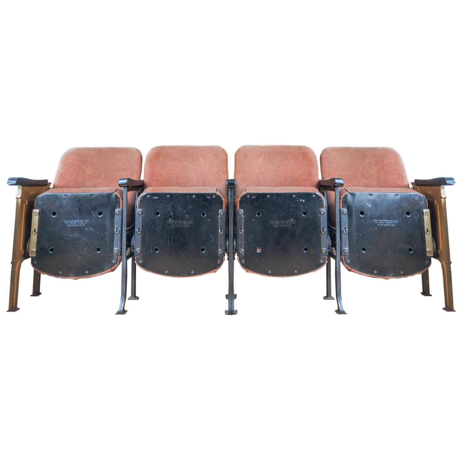 Vintage Theater Chairs - image-1