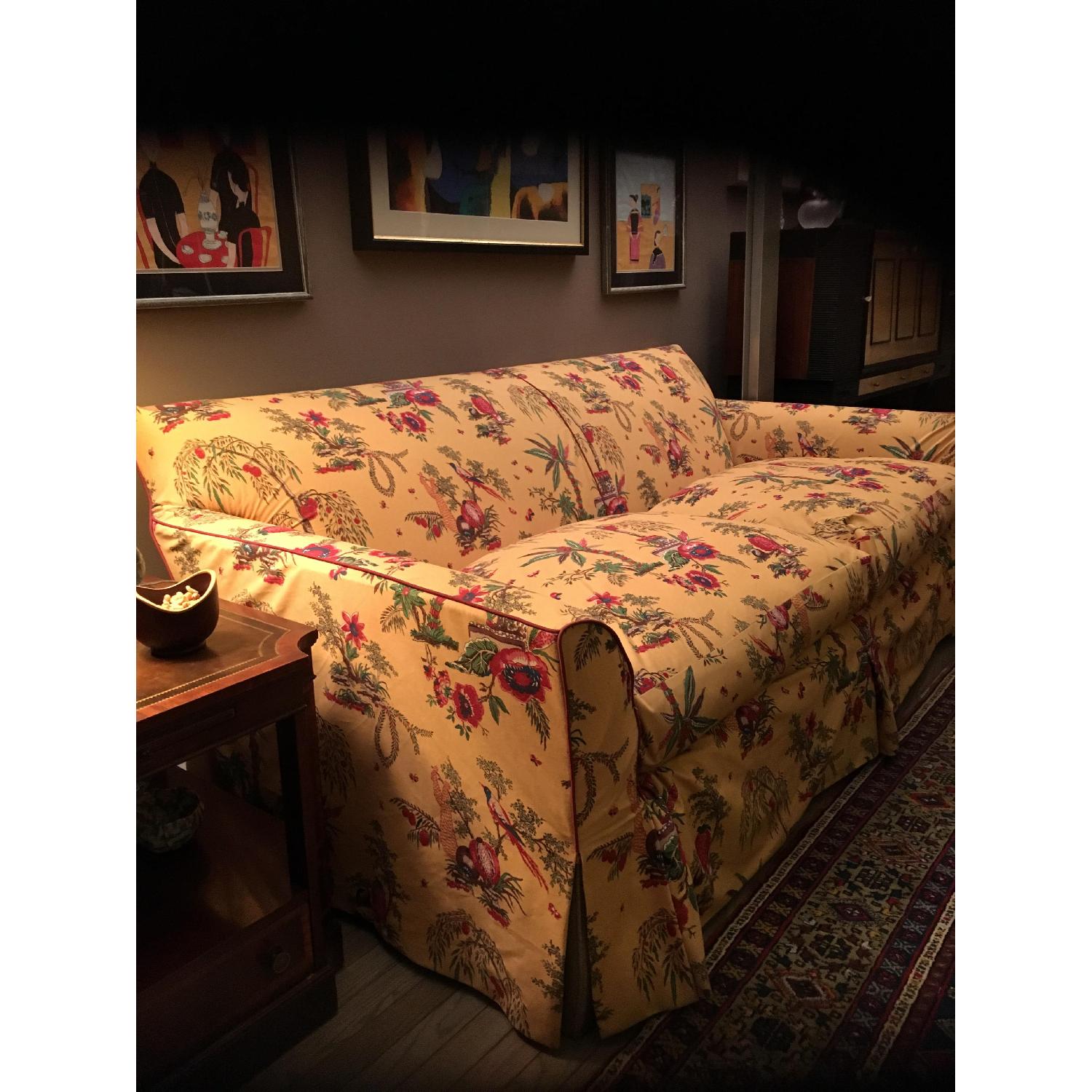 Baker Furniture Sofa w/ Extra Slipcover - image-3