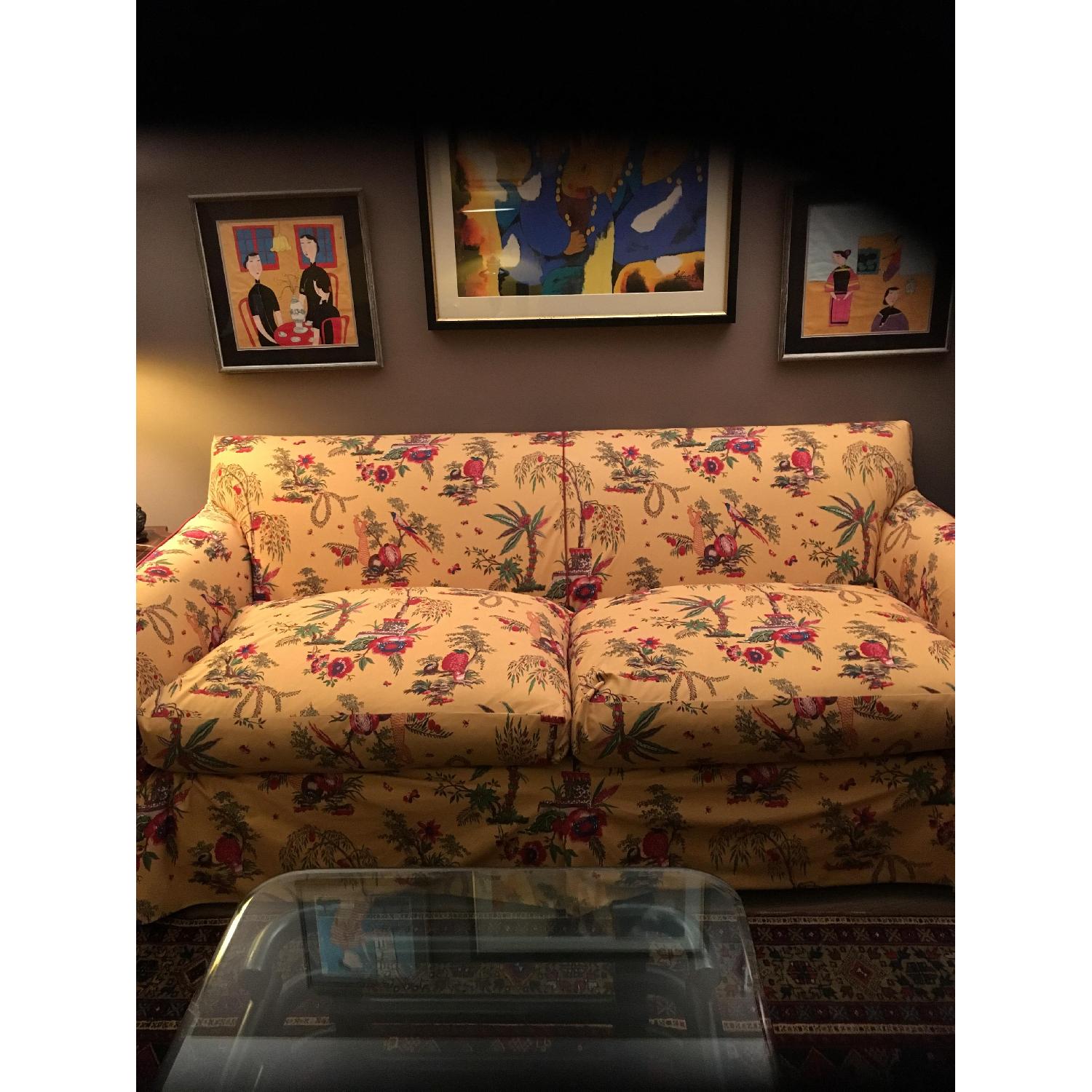 Baker Furniture Sofa w/ Extra Slipcover - image-4