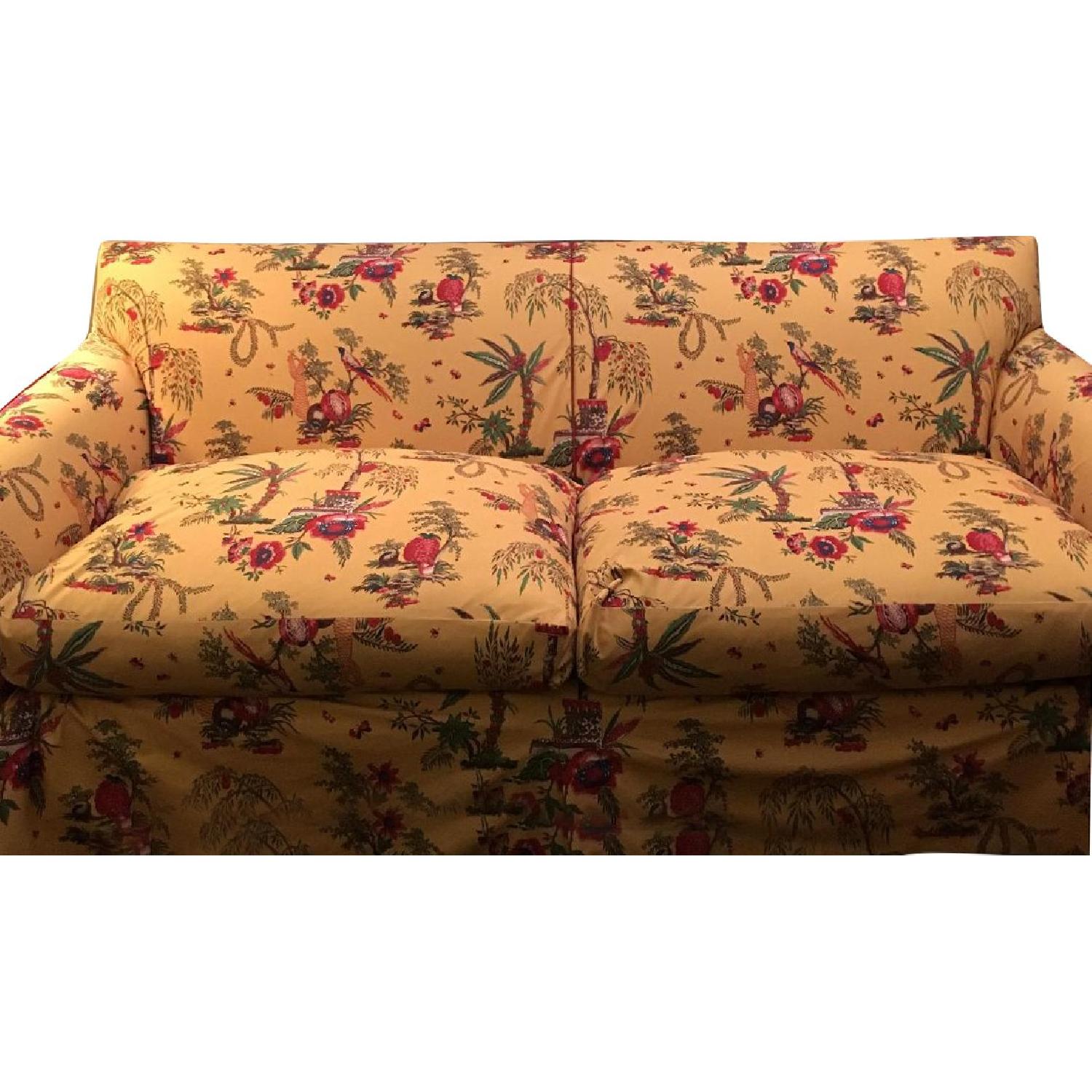 Baker Furniture Sofa w/ Extra Slipcover - image-0