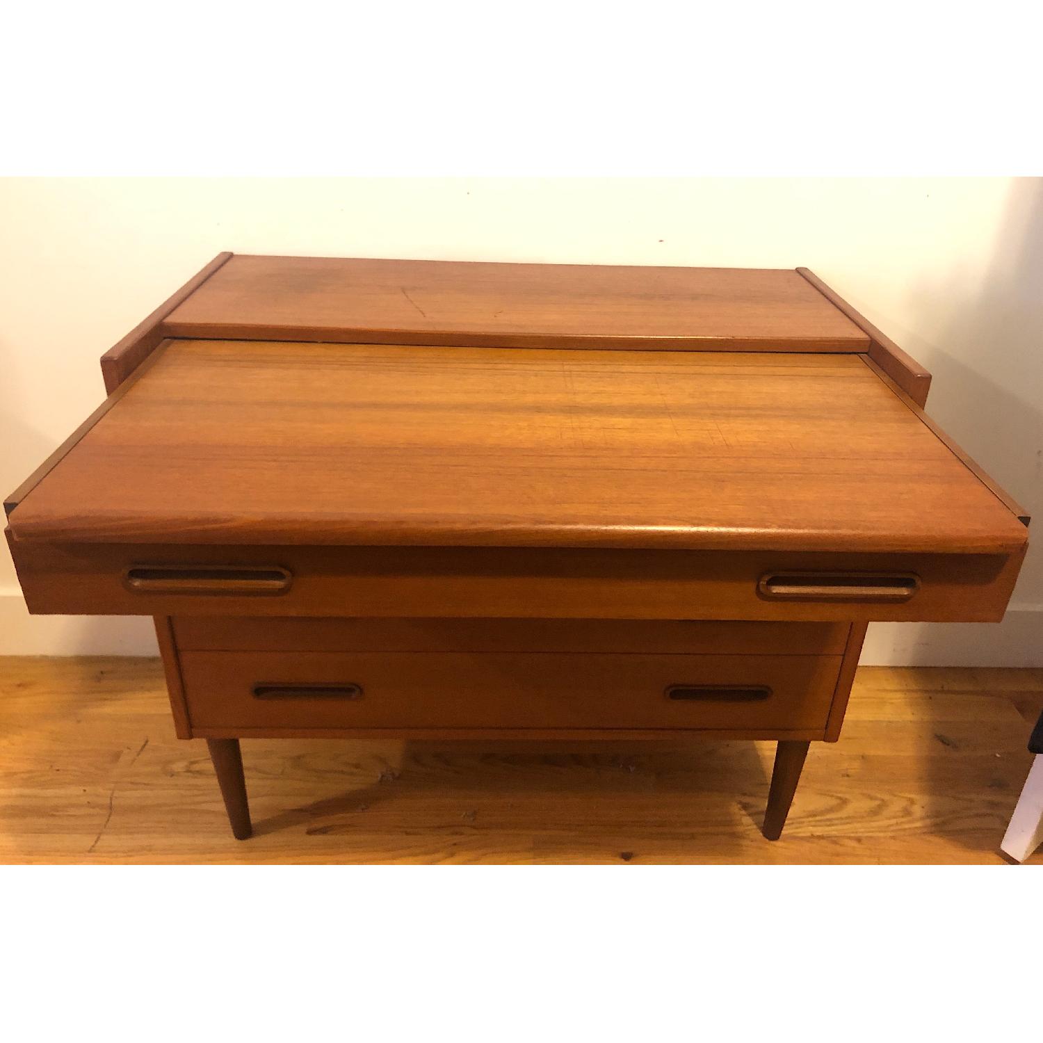 Mid Century Modern Danish Teak Dresser/Vanity - image-4