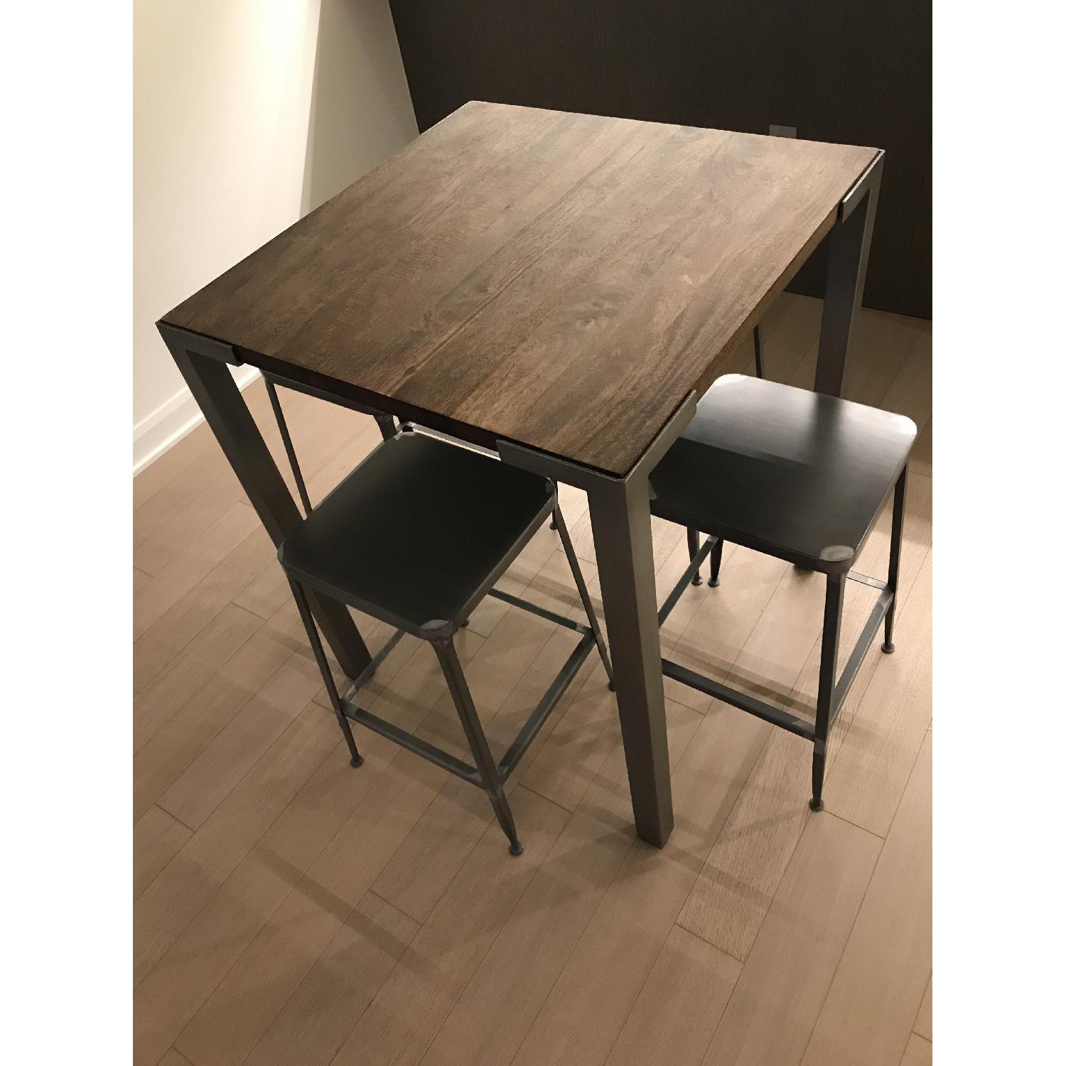 CB2 High Top Dining Table AptDeco
