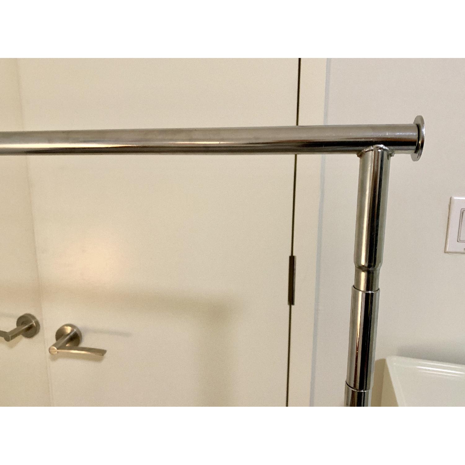Extendable Stainless Steel Heavy Duty Garment Rack - image-3