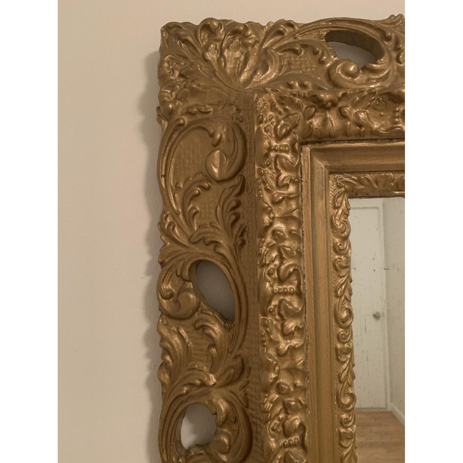 Antique Style Bronze Mirror - image-1
