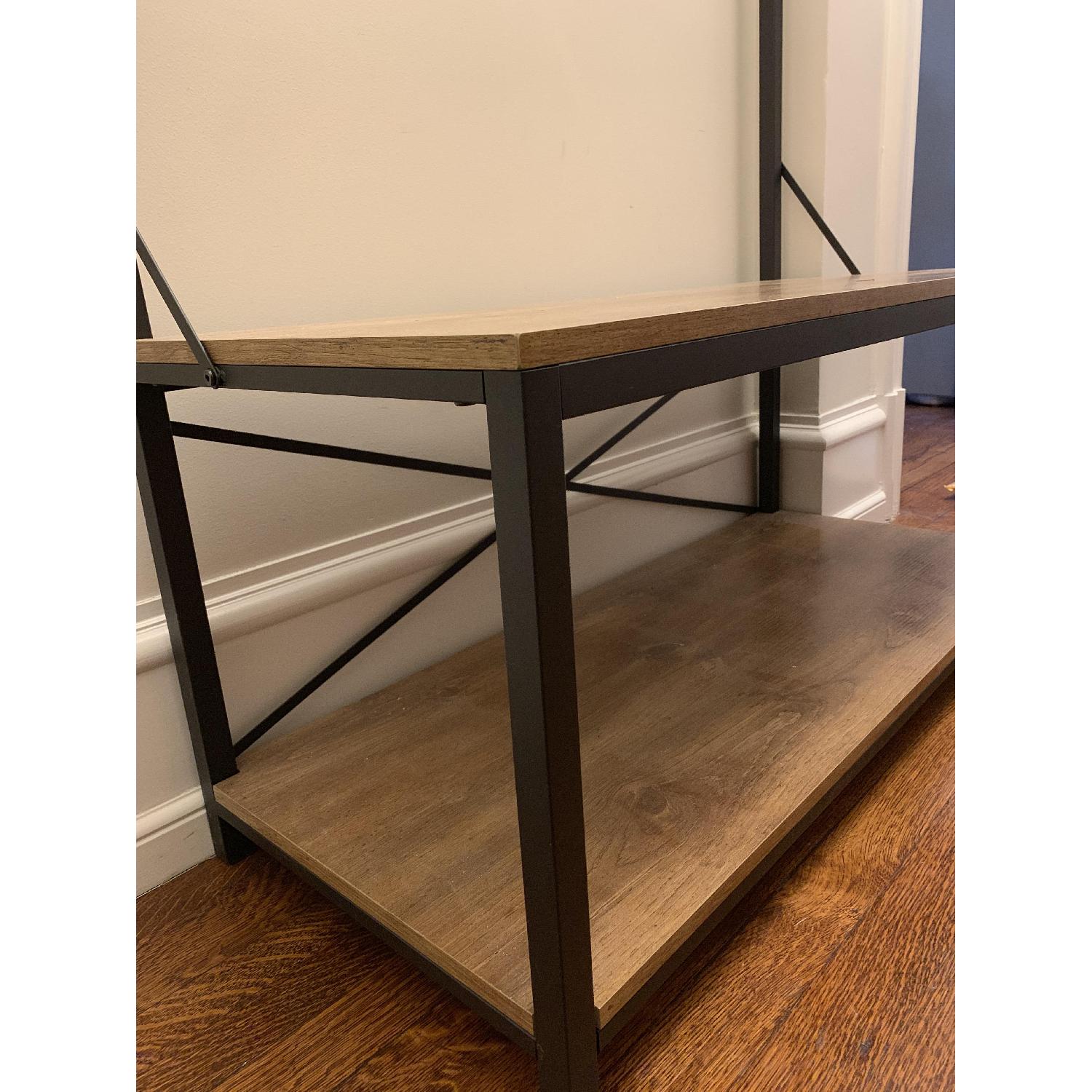 Barnwood Metal & Wood Hall Tree - image-3