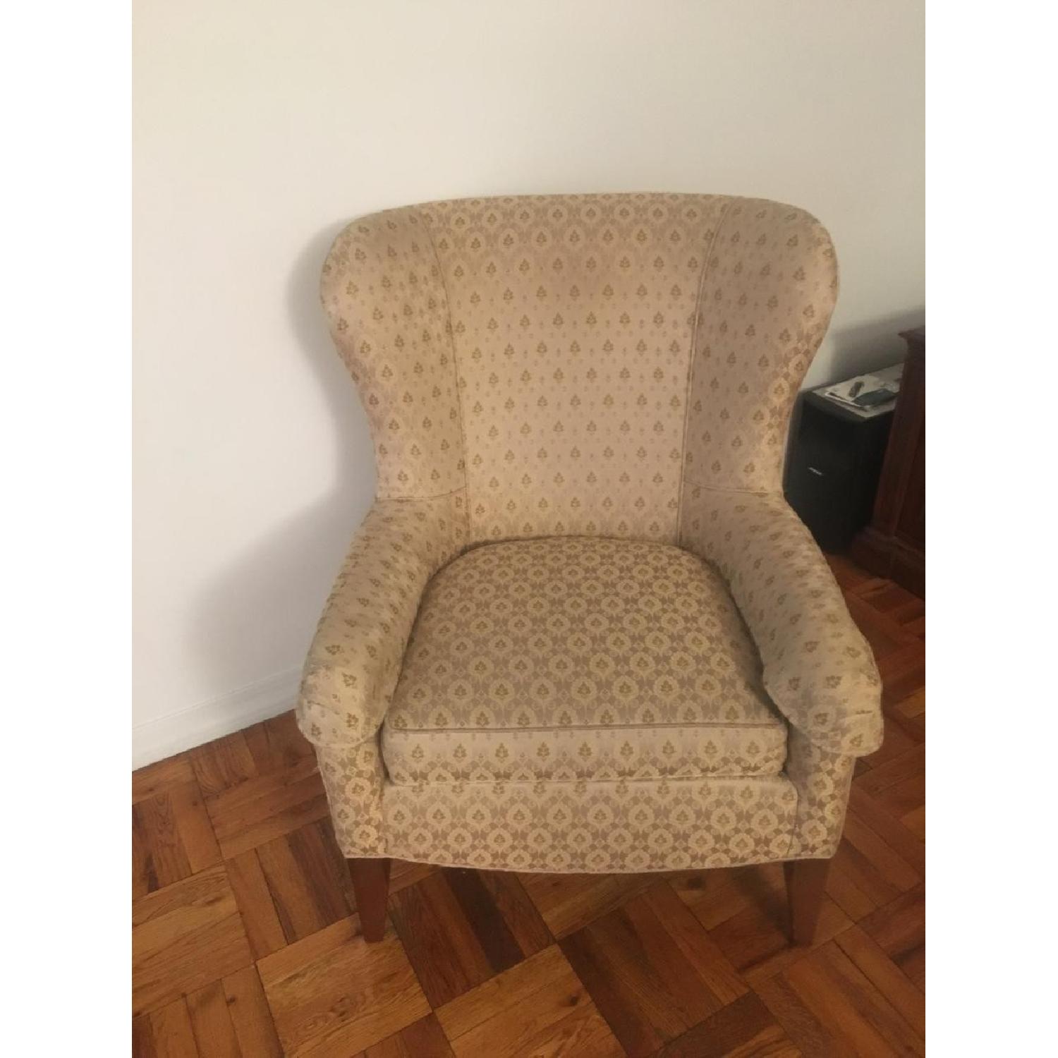 Ethan Allen Upholstered Wing Chairs - image-2