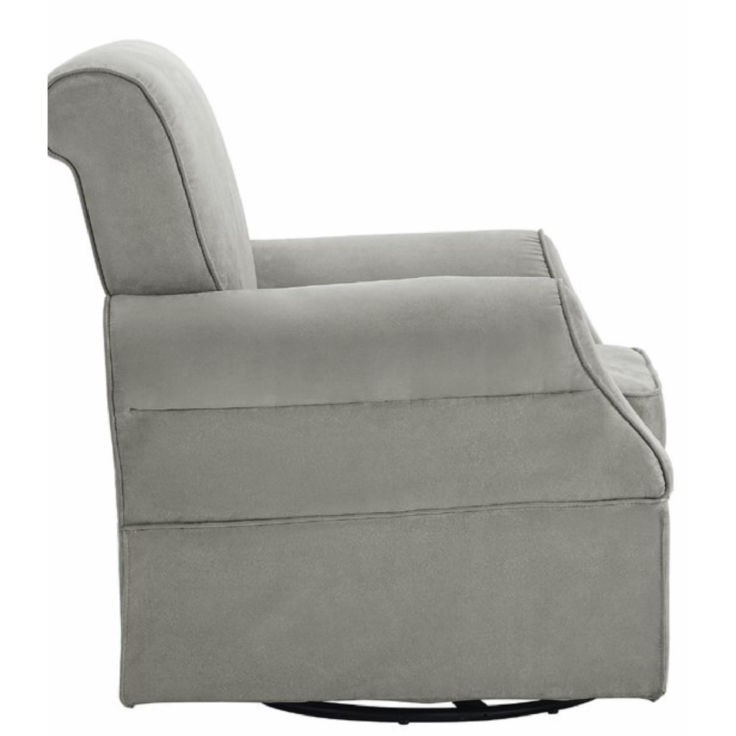Viv & Rae Antonia Swivel Glider w/ Ottoman - image-2