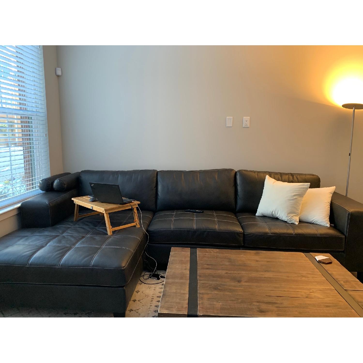 Ashley 2 Piece Sectional Sofa w/ Right Chaise - image-1