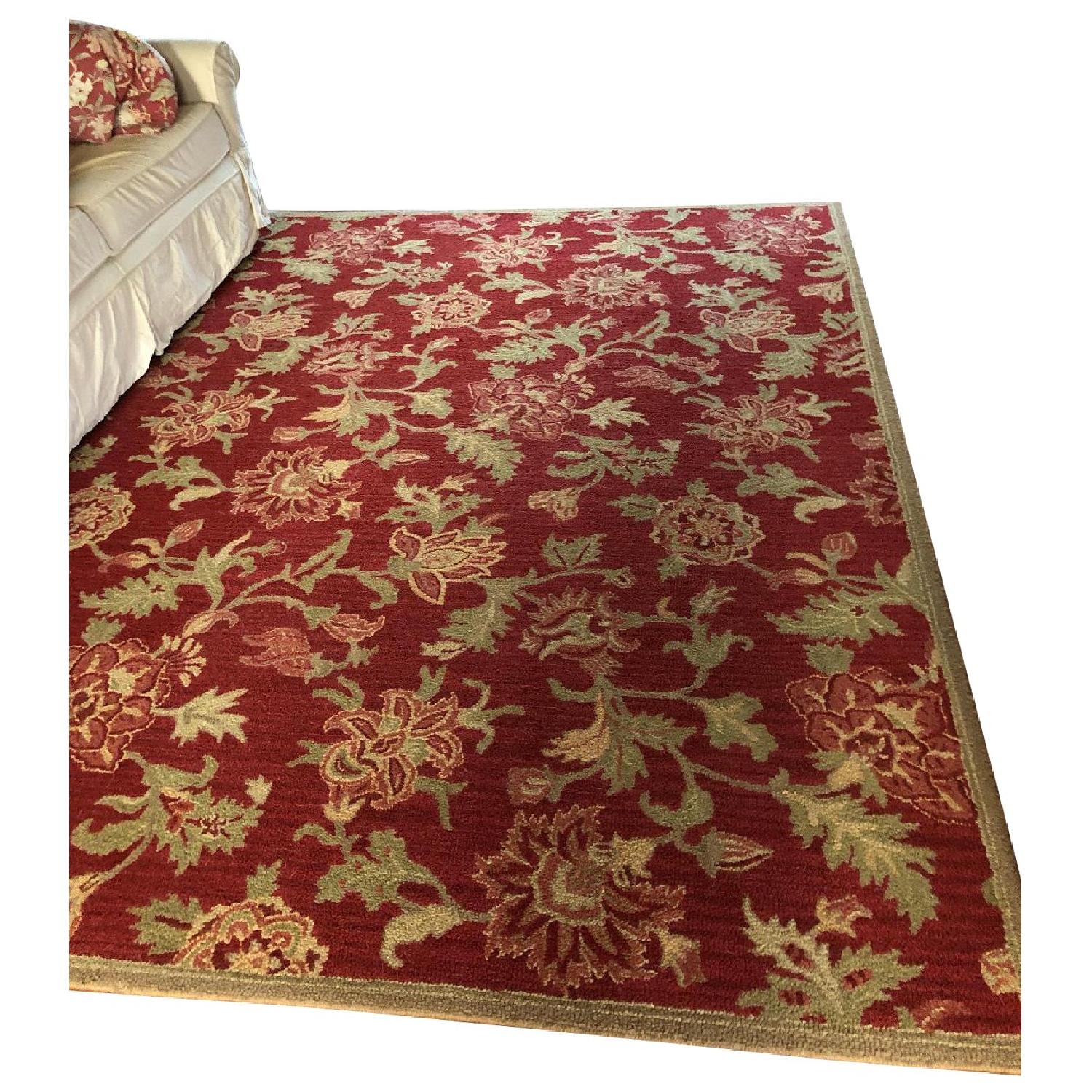 Pottery Barn Patterned Rug - AptDeco