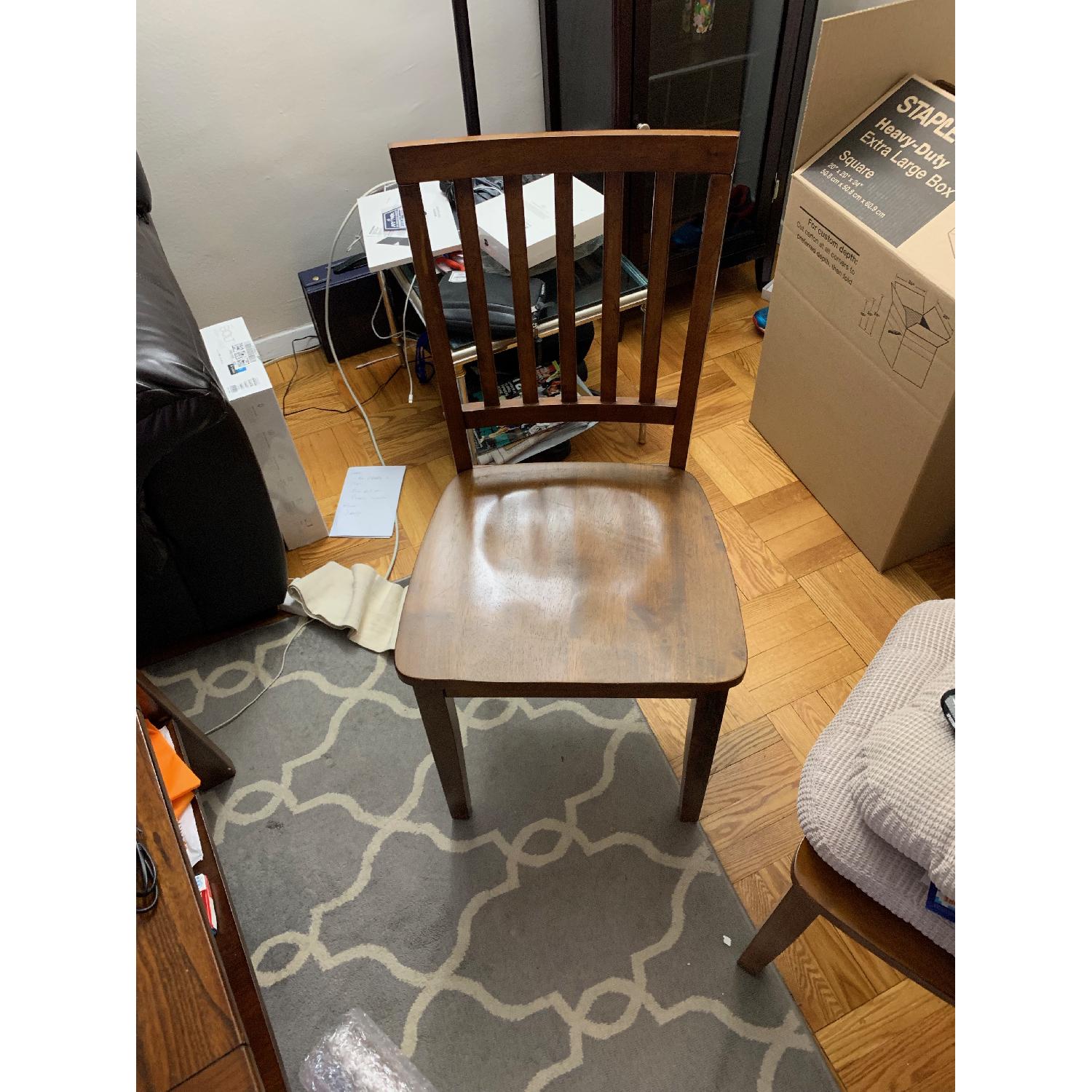 Bob's Brown Dining Chairs - image-2