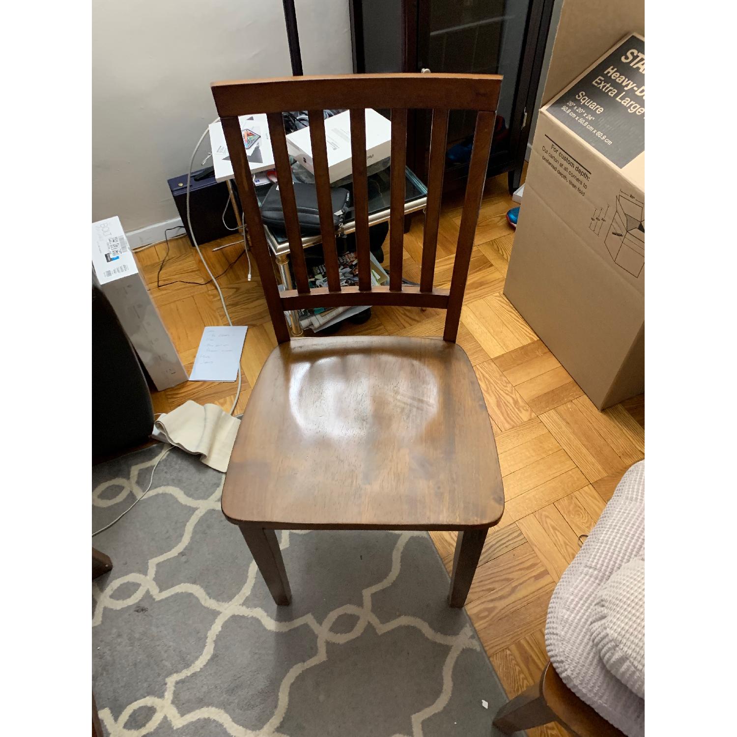 Bob's Brown Dining Chairs - image-3