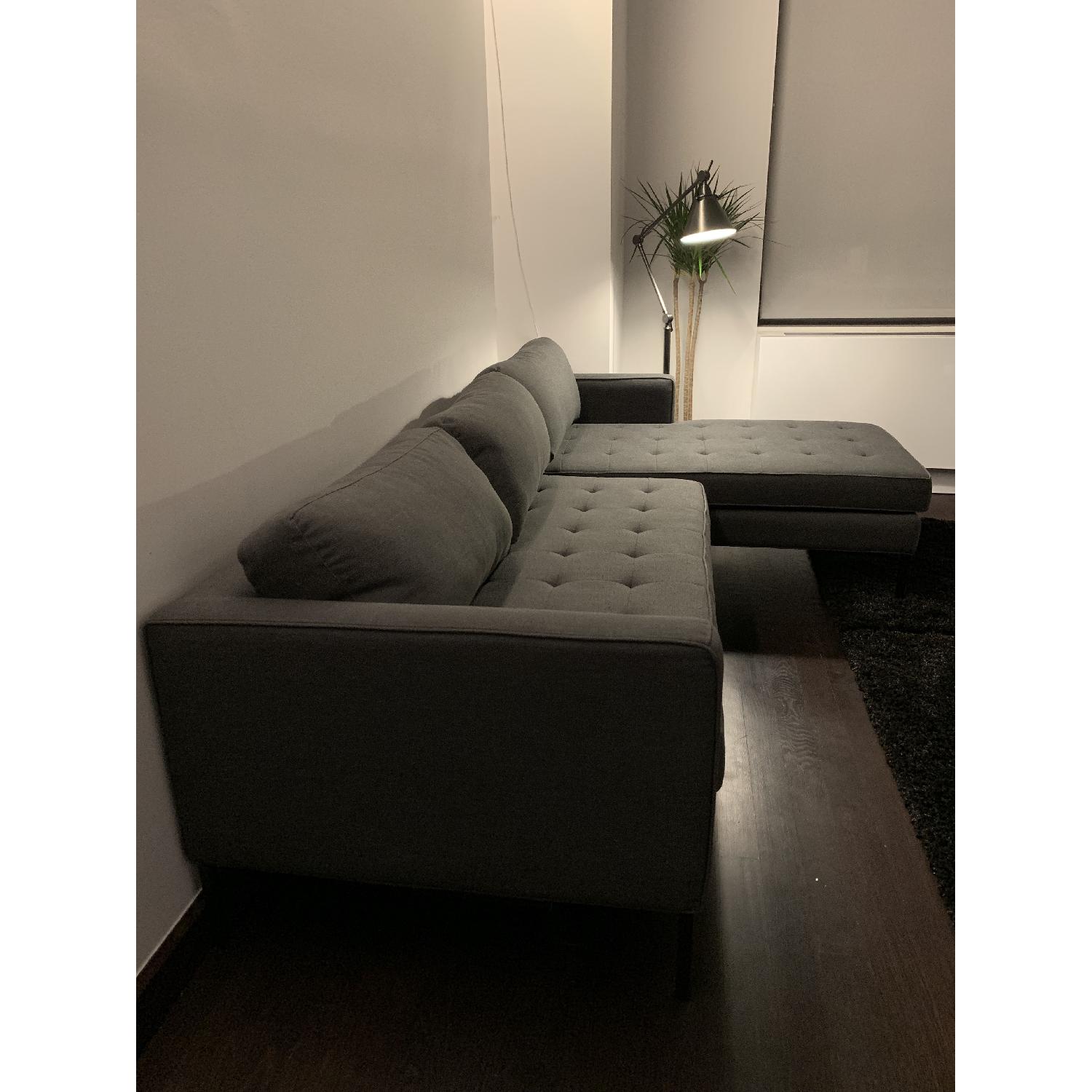 Blu Dot Paramount Sectional Sofa w/ Right Chaise - image-2