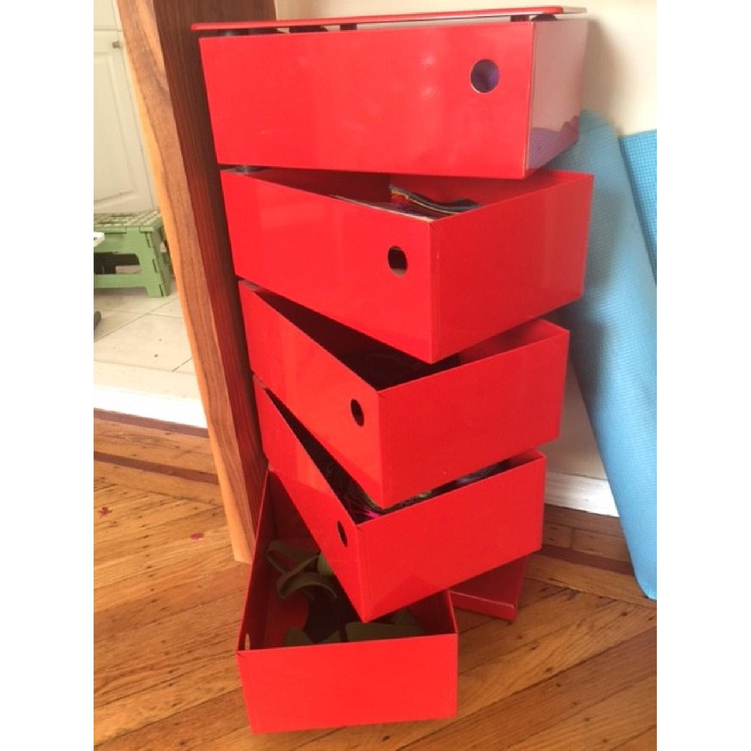 Container Store Lacquered Storage Tower - image-3