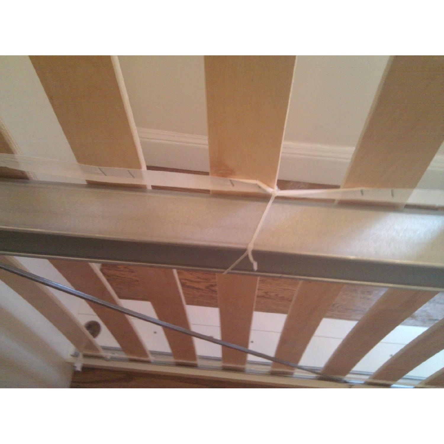 Ikea Malm Queen Size High Bed Frame in White Stained Oak Veneer - image-1