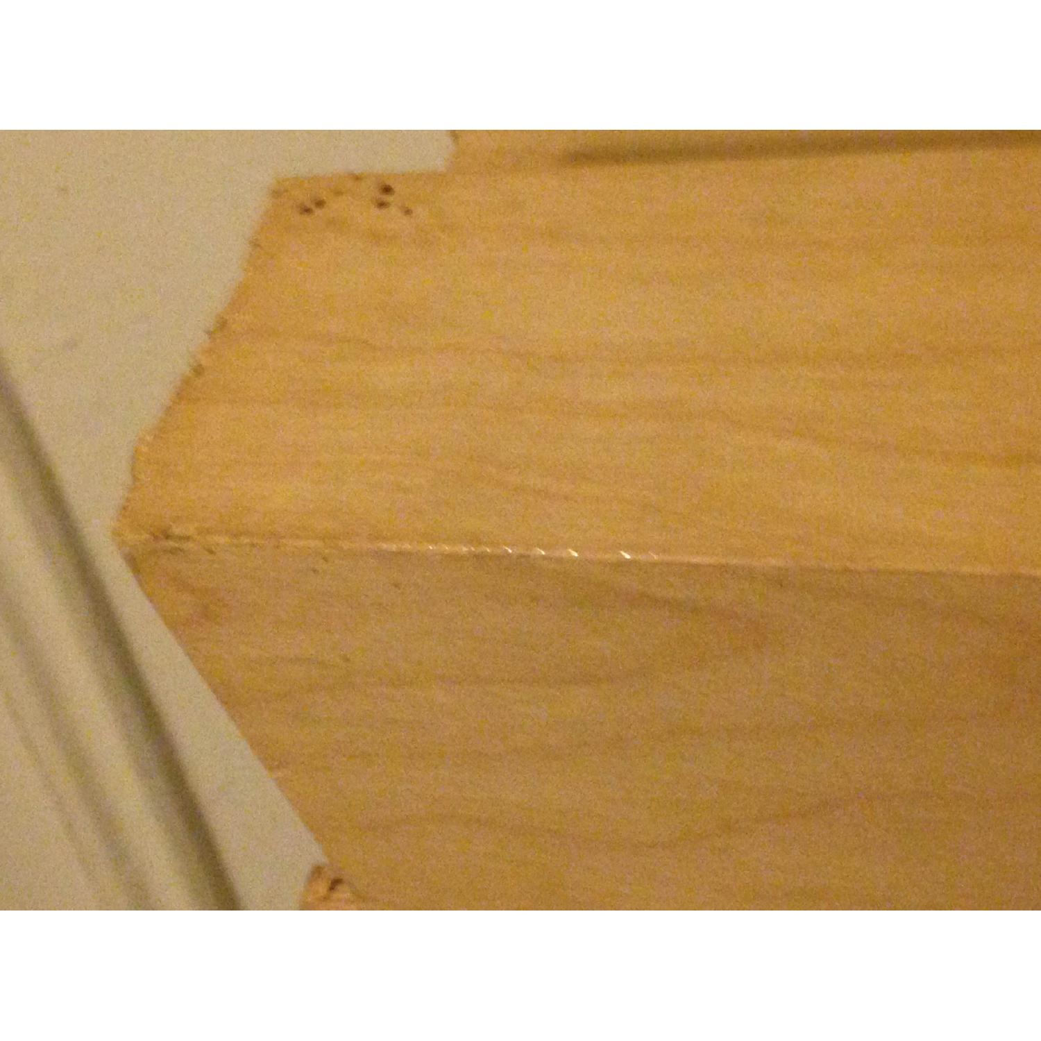 Ikea Malm Queen Size High Bed Frame in White Stained Oak Veneer - image-6