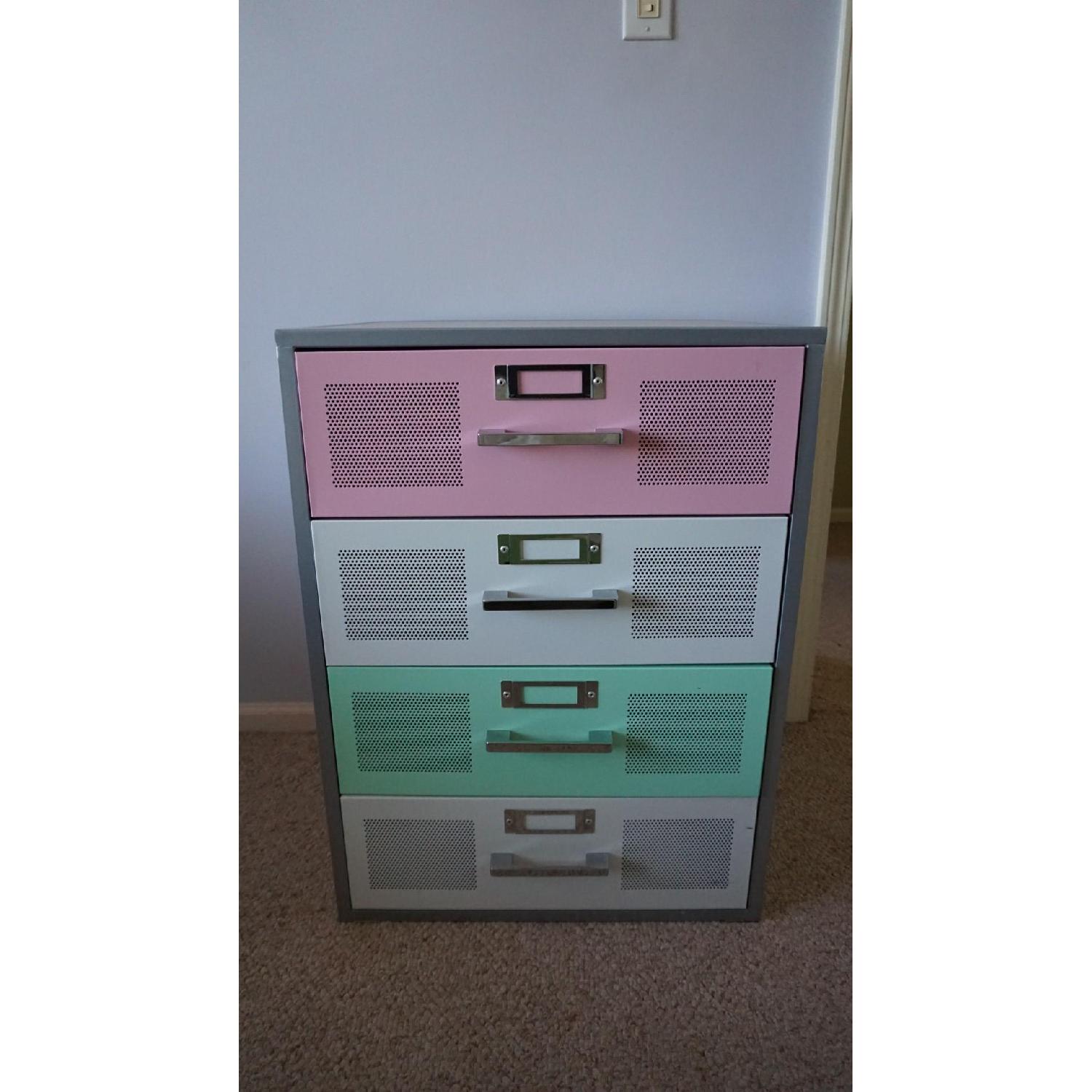 Pottery Barn Teen Metal Dresser/Cabniet/Locker - image-1