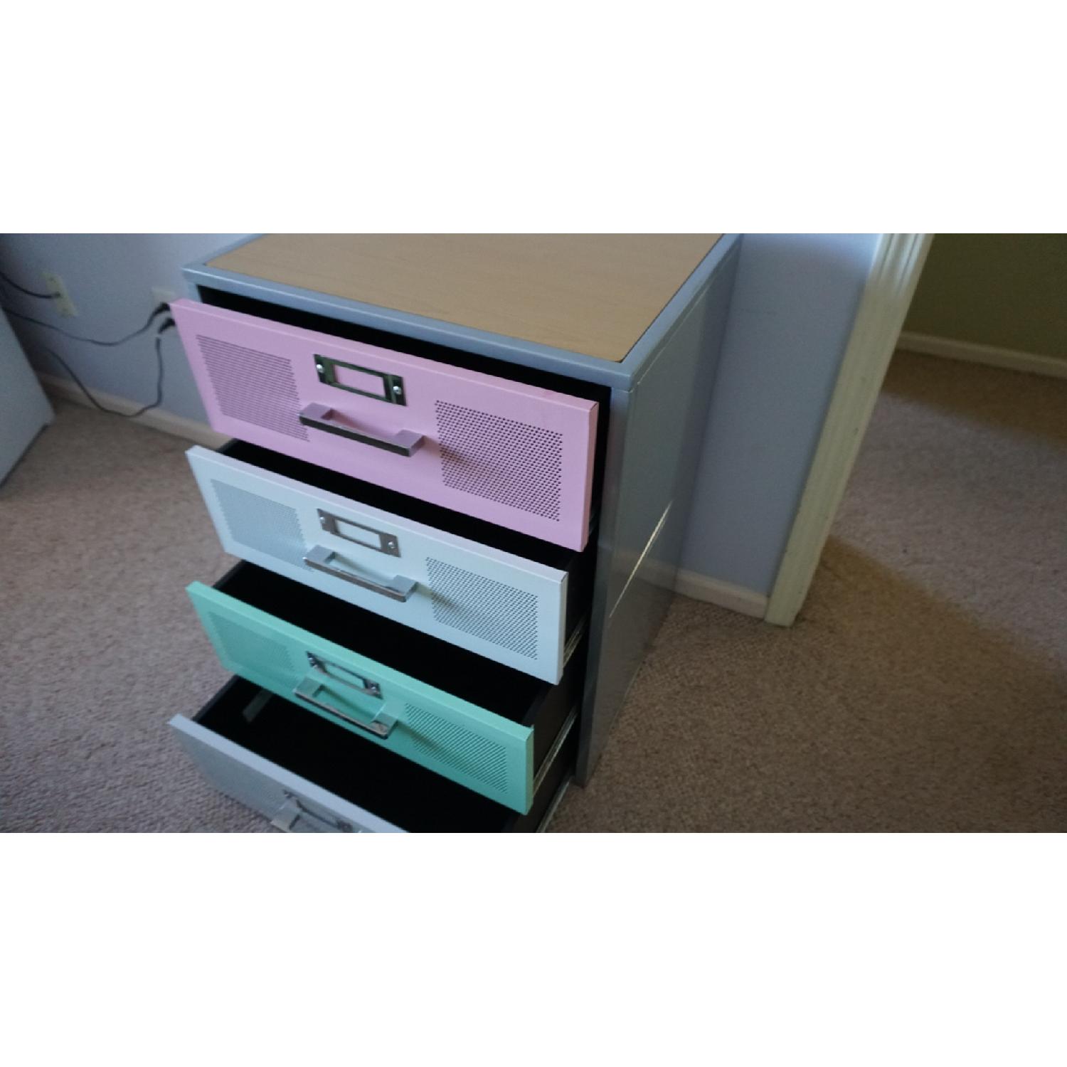 Pottery Barn Teen Metal Dresser/Cabniet/Locker - image-5