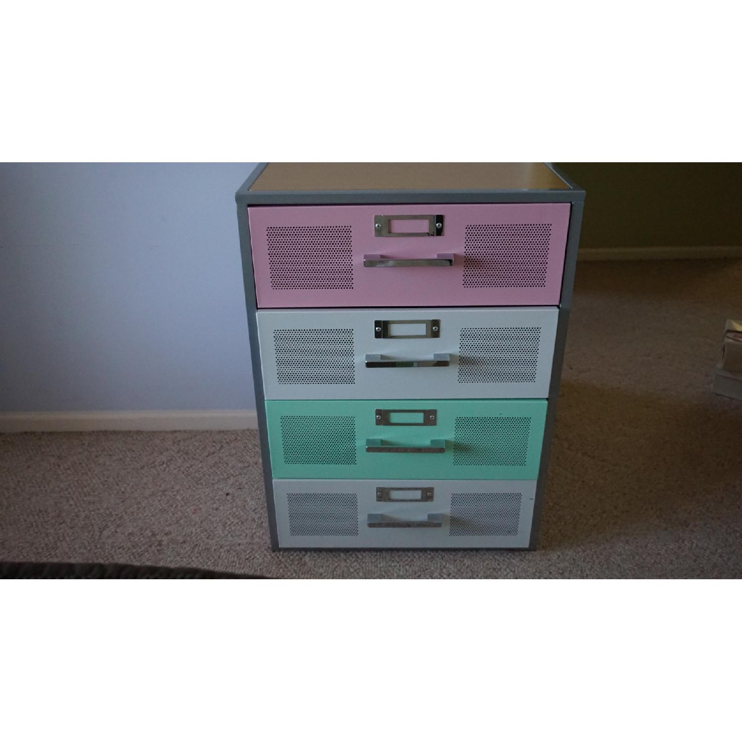Pottery Barn Teen Metal Dresser/Cabniet/Locker - image-7