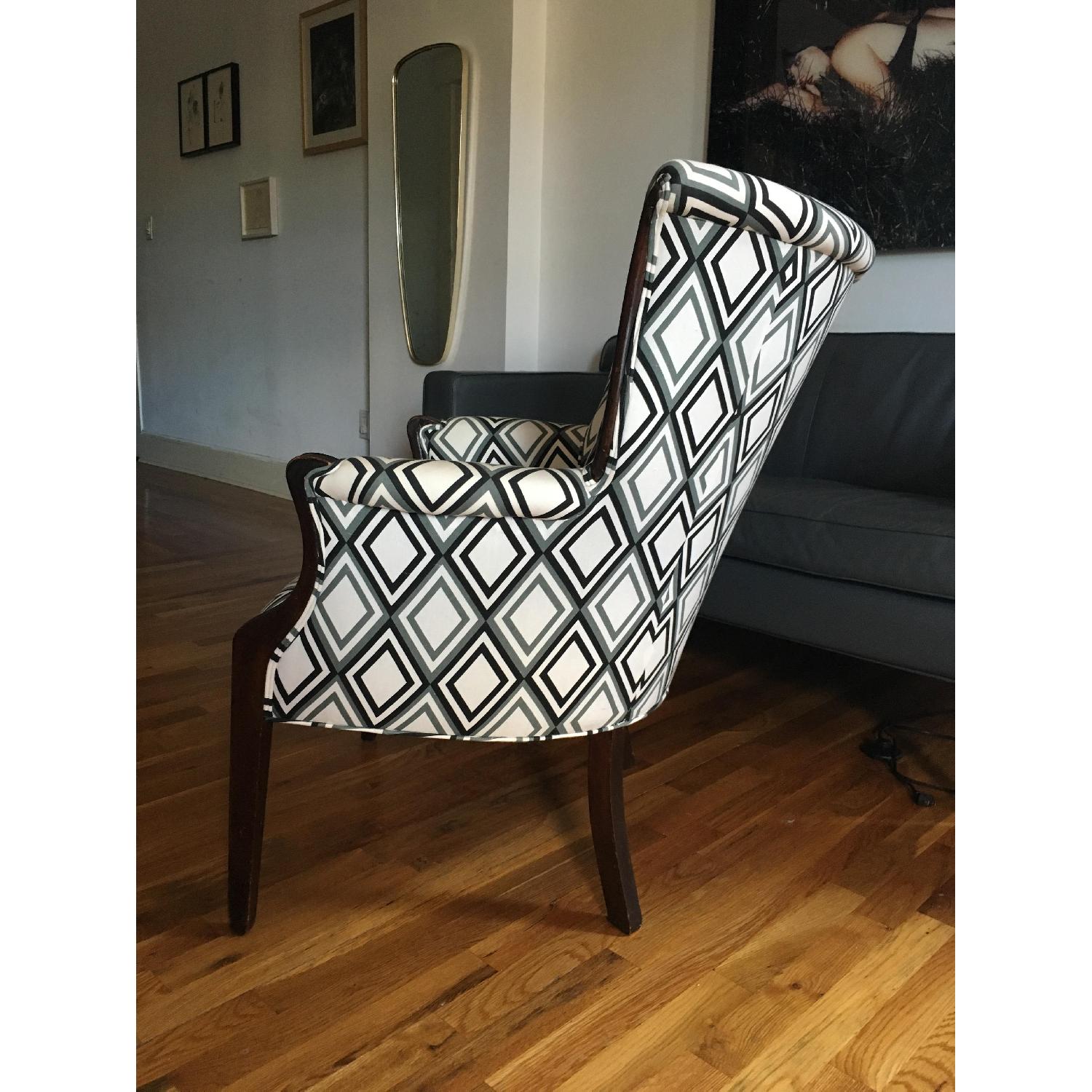 Vintage Reupholstered Arm Chair - image-3