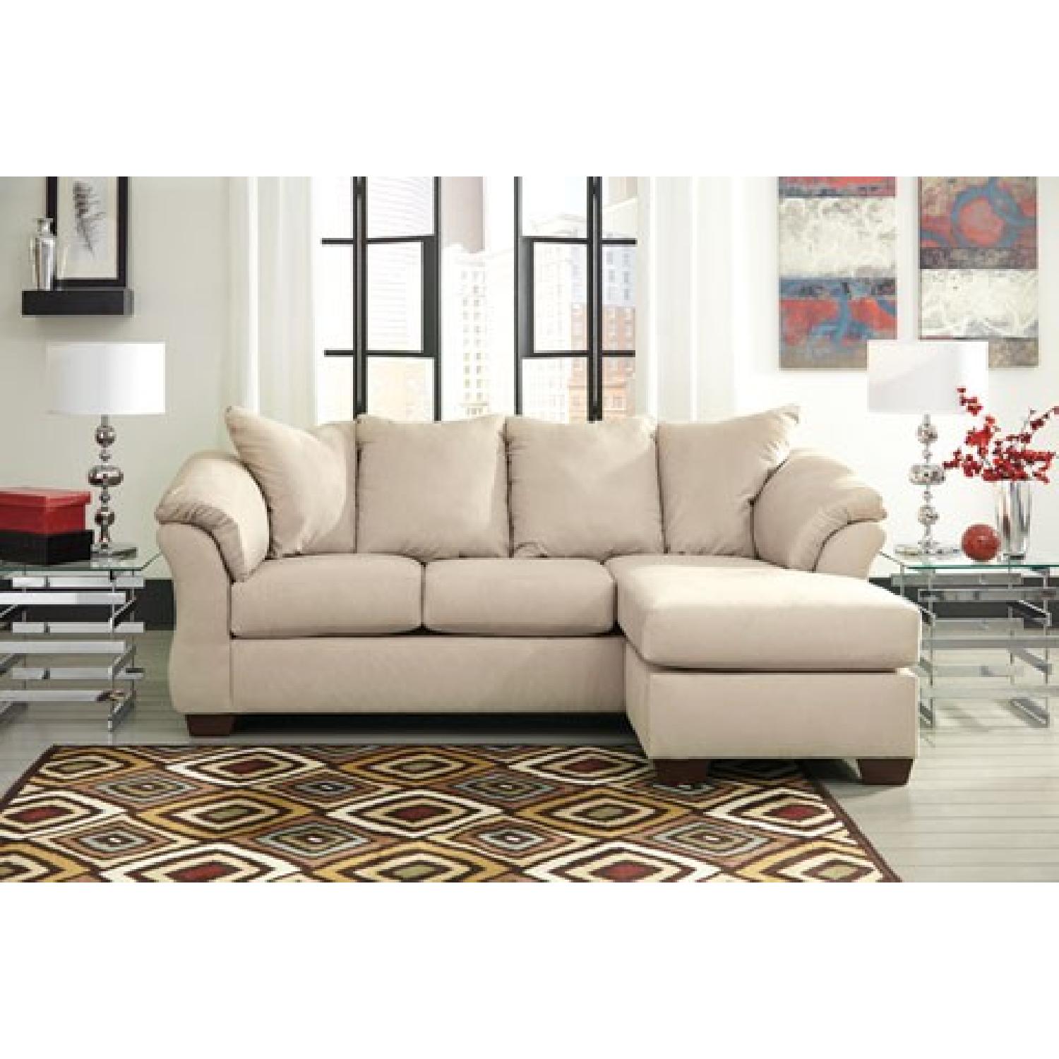 Ashley's Darcy Sectional Sofa in Stone - image-3