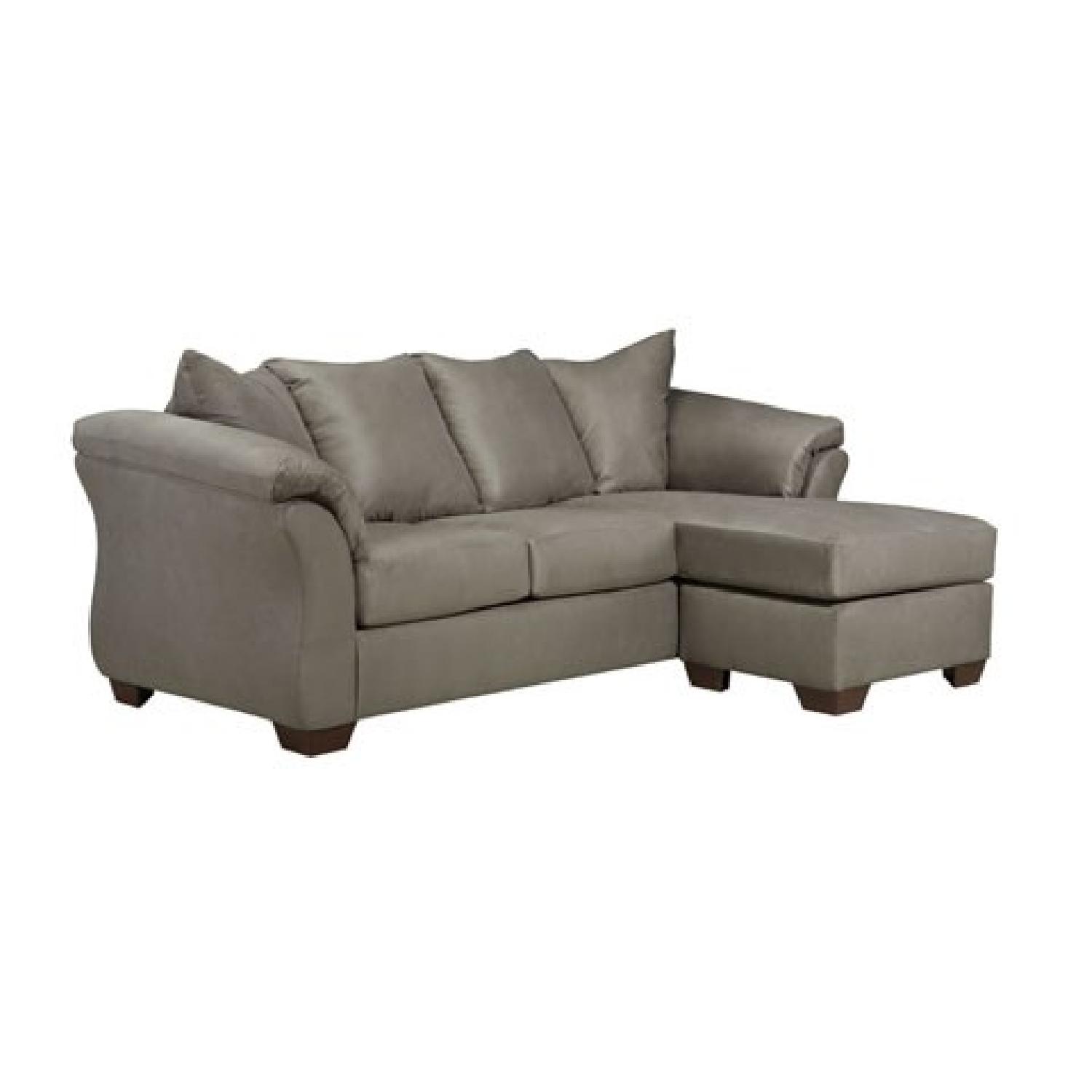 Ashley's Darcy Sectional Sofa in Grey AptDeco