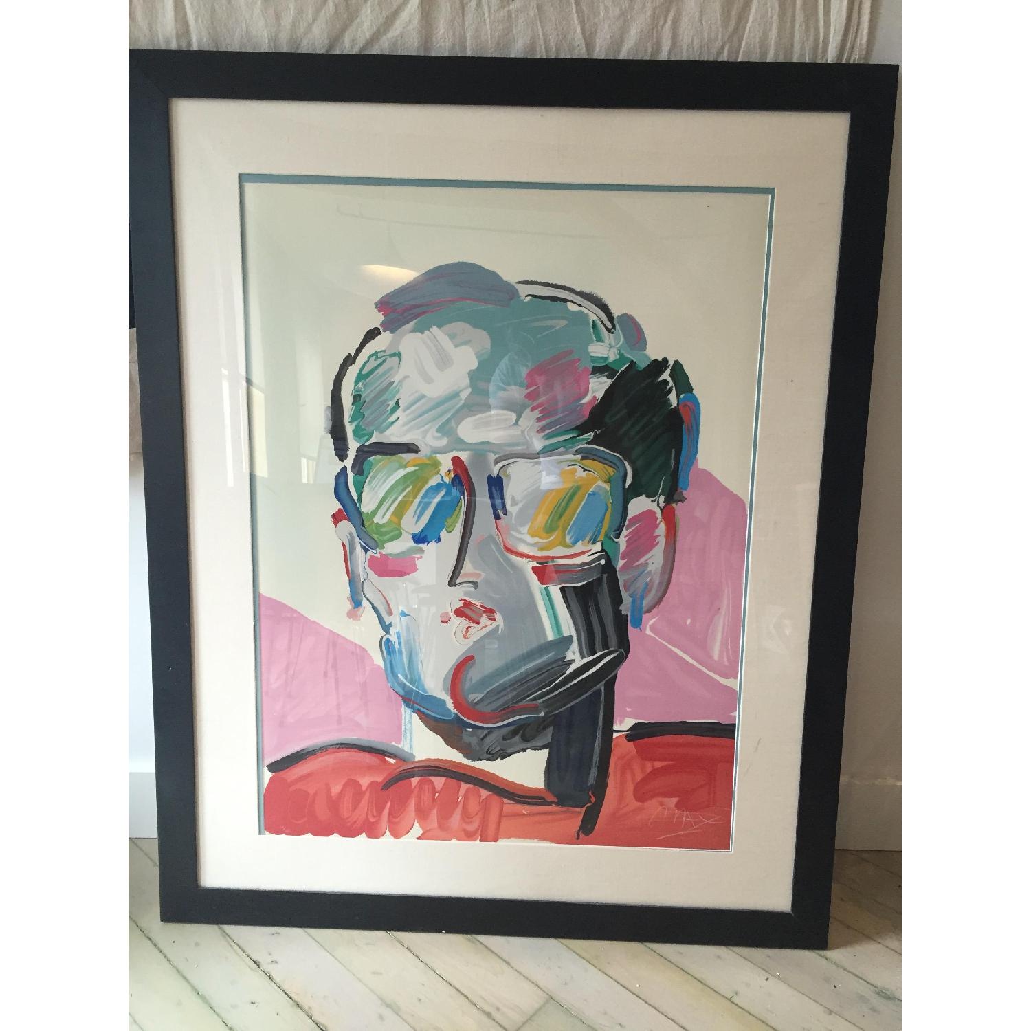 Peter Max Pop Art 80s Print - Neo Man - image-7