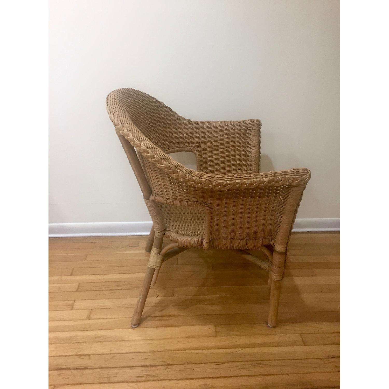 Ikea Rattan Armchairs - image-3