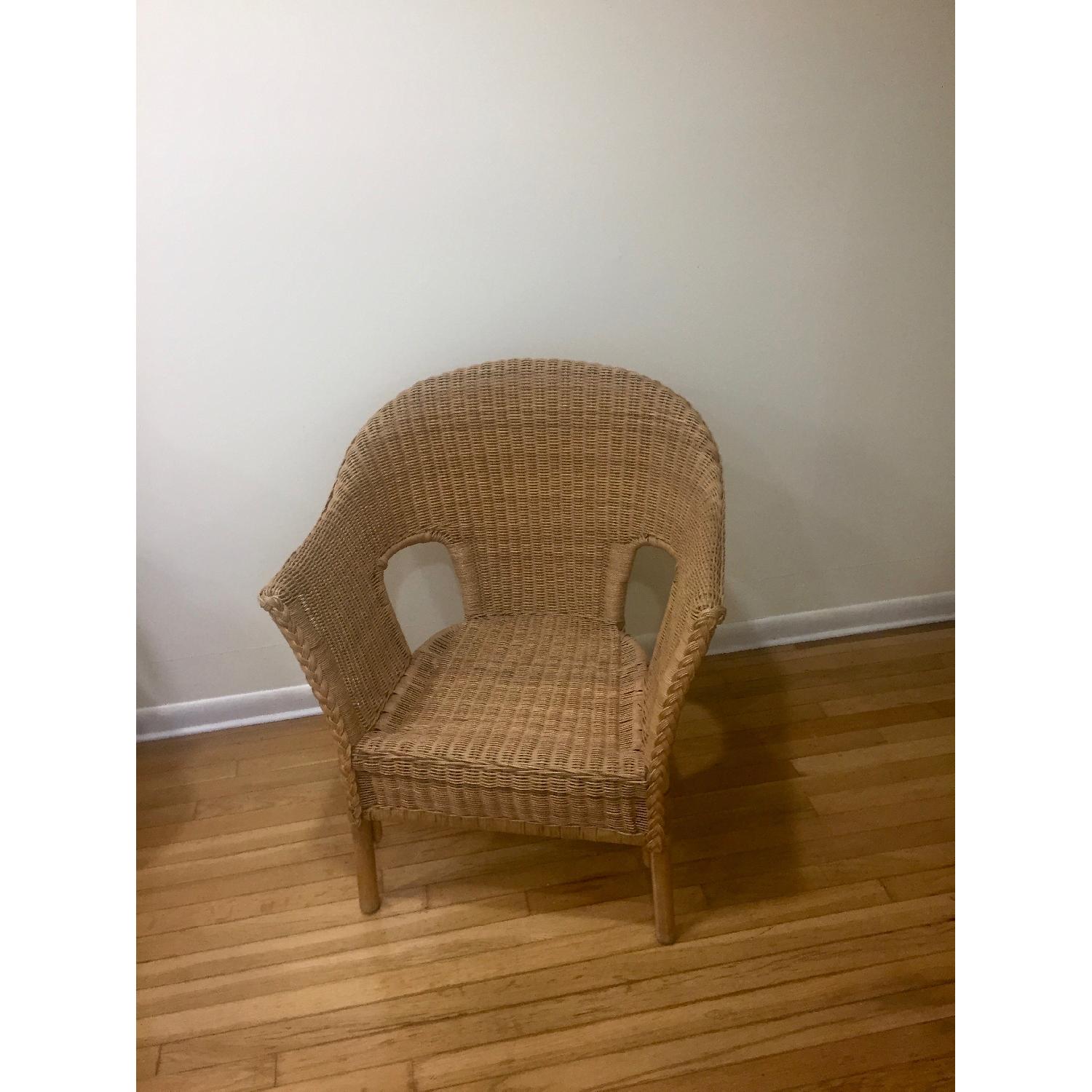 Ikea Rattan Armchairs - image-5
