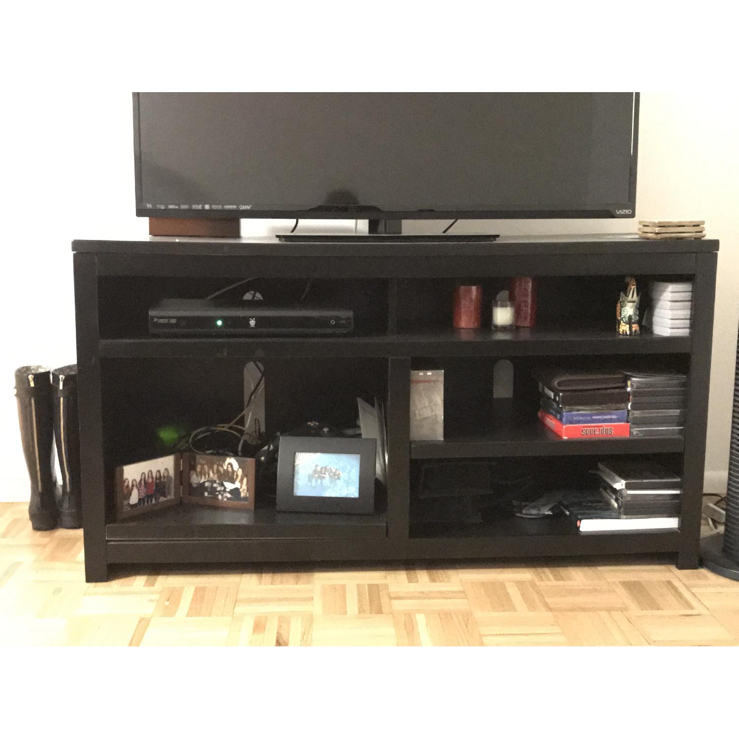 Ashley's Dark Brown TV Stand - image-2