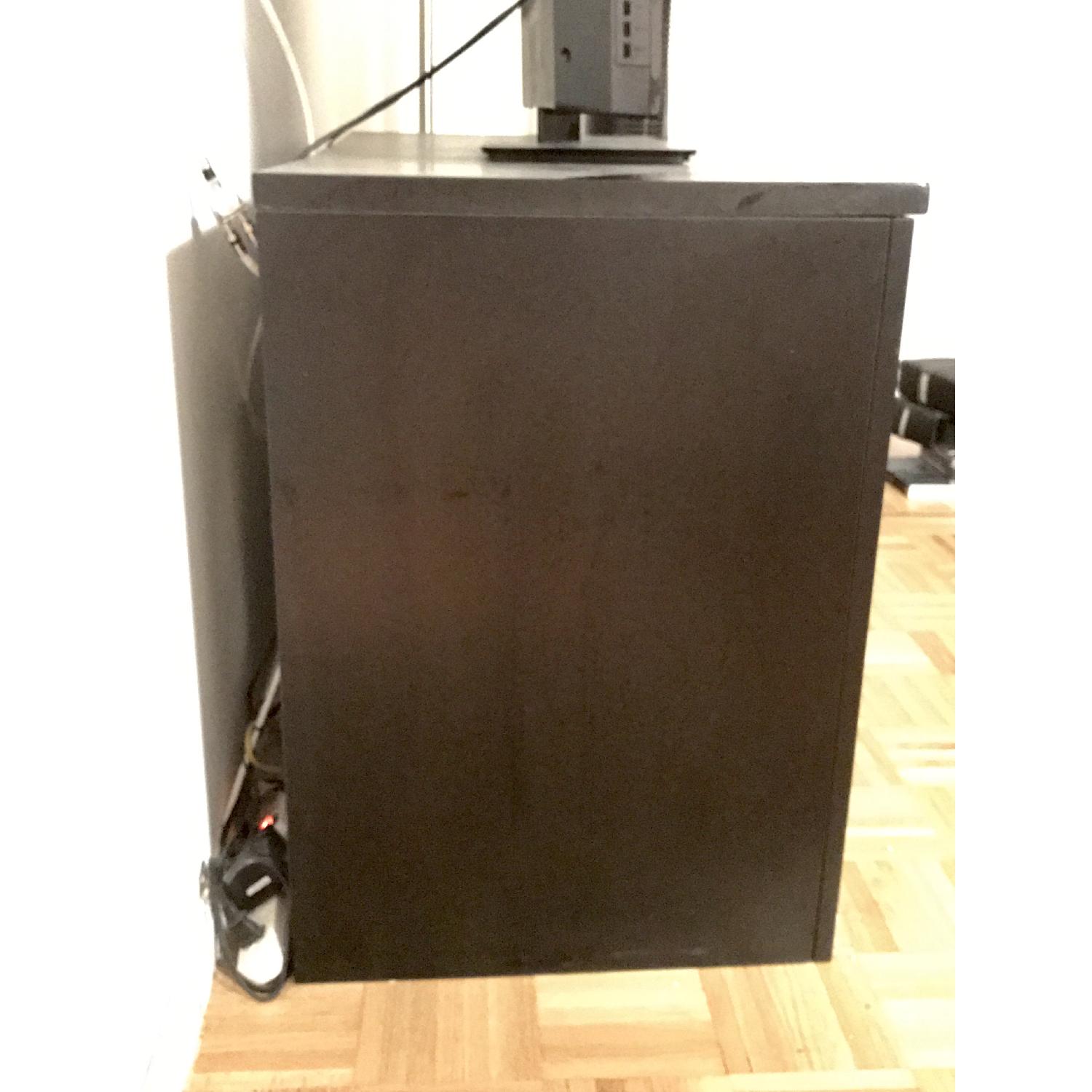 Ashley's Dark Brown TV Stand - image-4