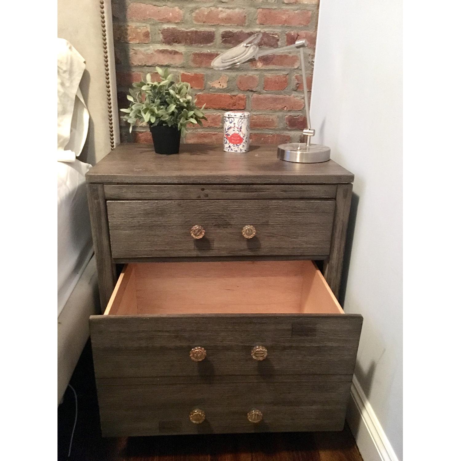 Weathered Grey Nightstand - image-5
