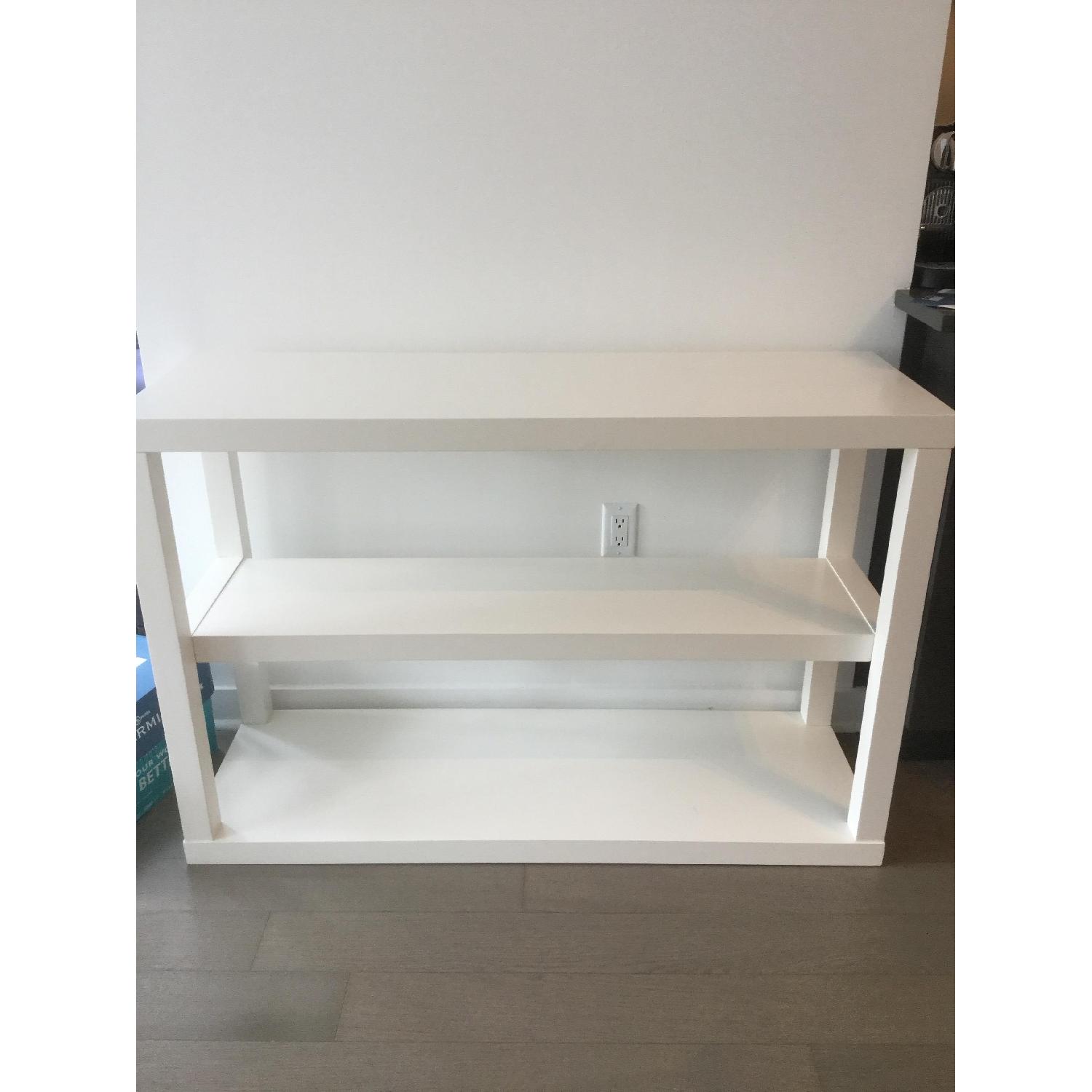 West Elm Parsons Low Bookcase - image-1