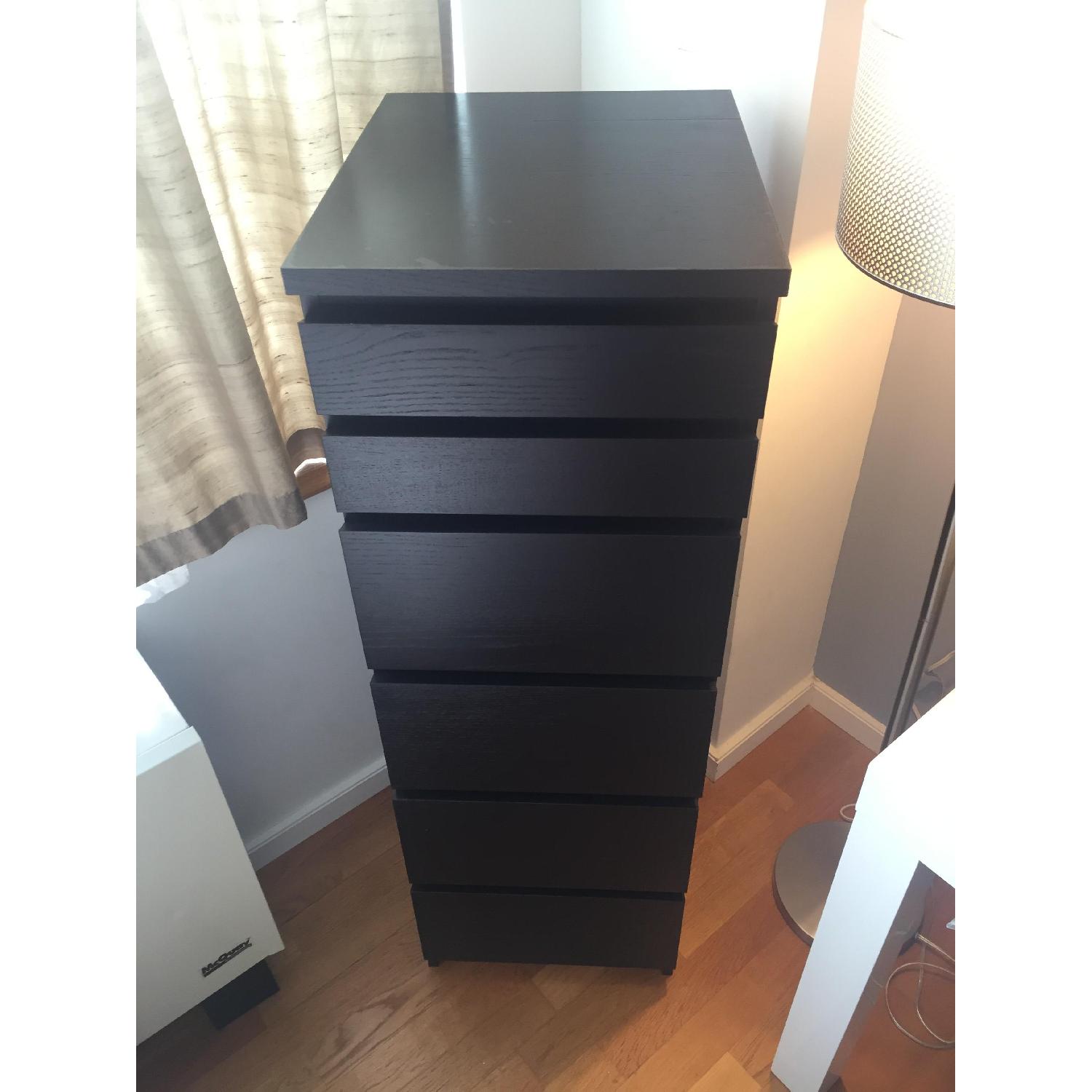 Ikea Malm 6 Drawer Chest - image-1