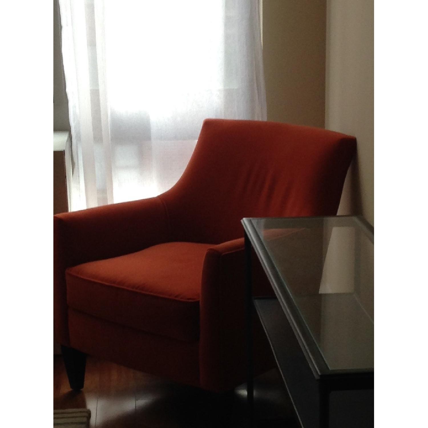 Crate & Barrel Clara Arm Chair - image-1