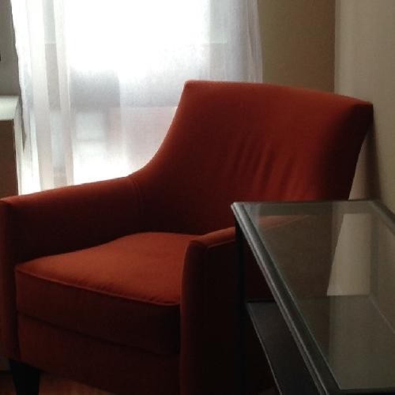 Crate & Barrel Clara Arm Chair - image-2